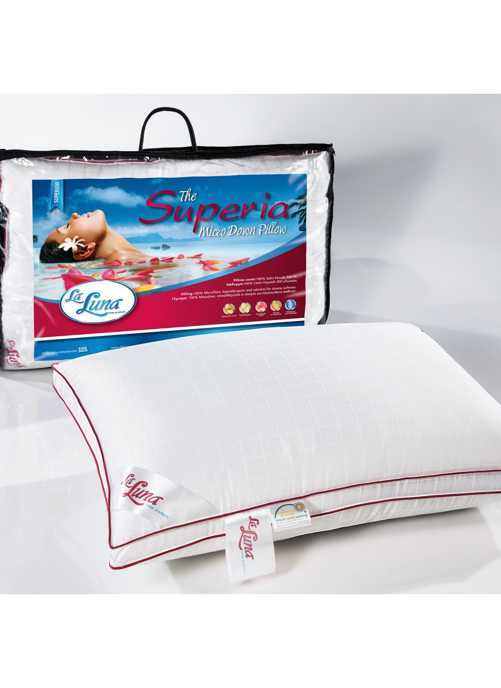 SLEEPING PILLOW SUPERIA MEDIUM/FIRM