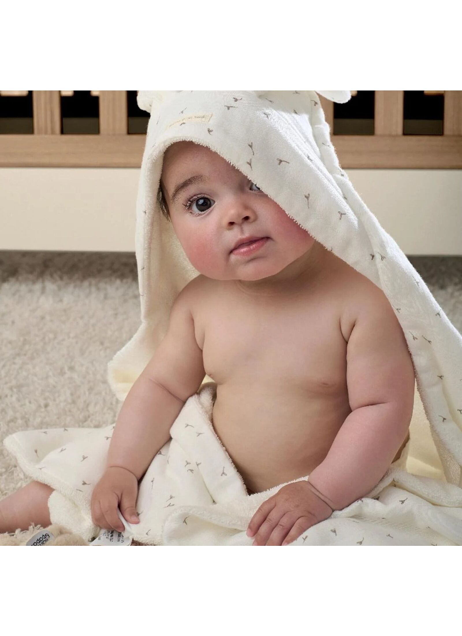 HOODED TOWEL SEEDLING SEED WHITE