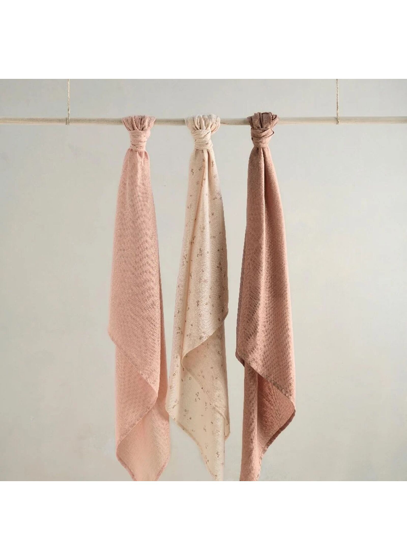 MUSLIN BLANKET (3PCS) WILDFLOWER