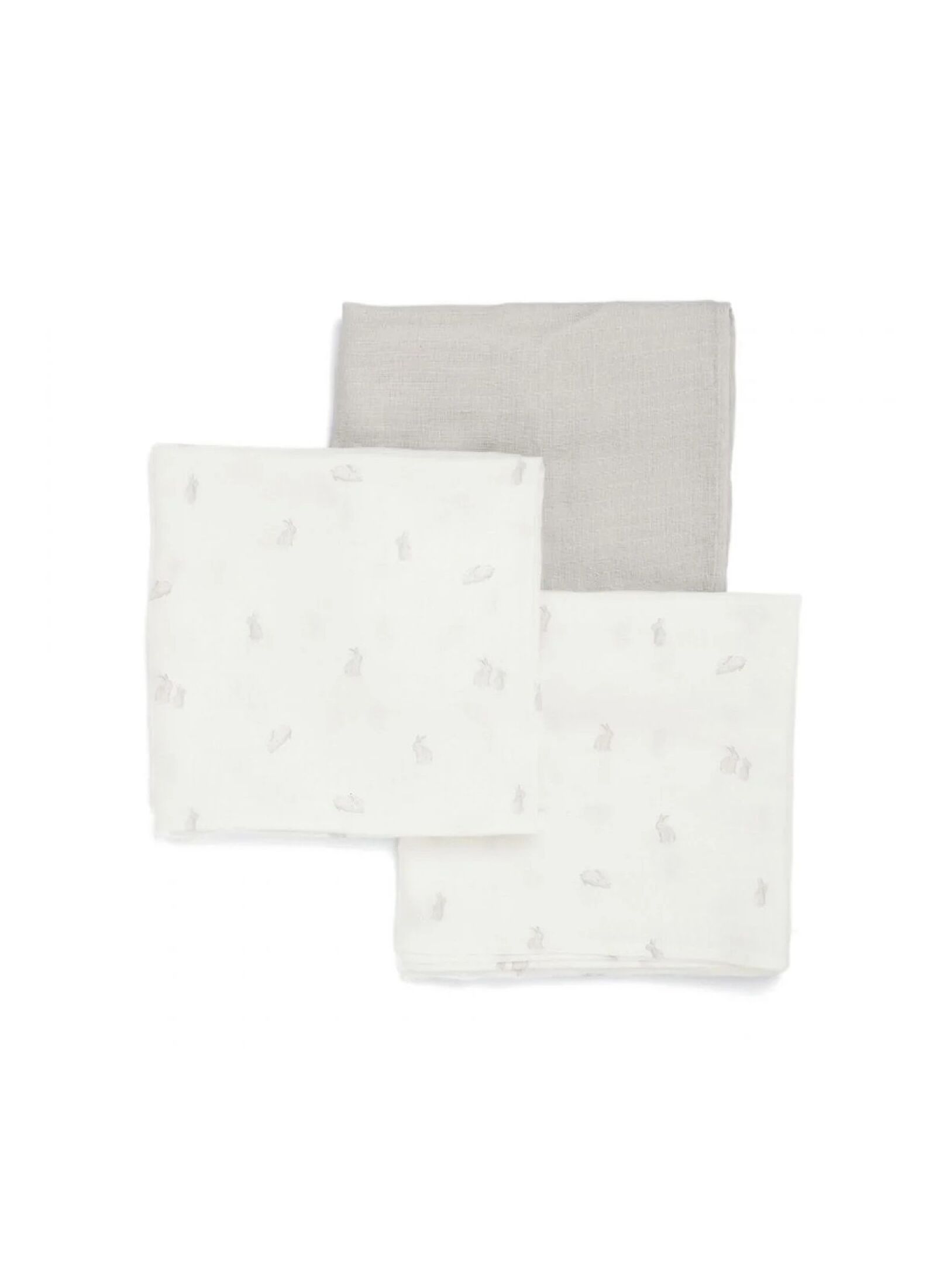 MUSLIN BLANKET (3PCS) BUNNY