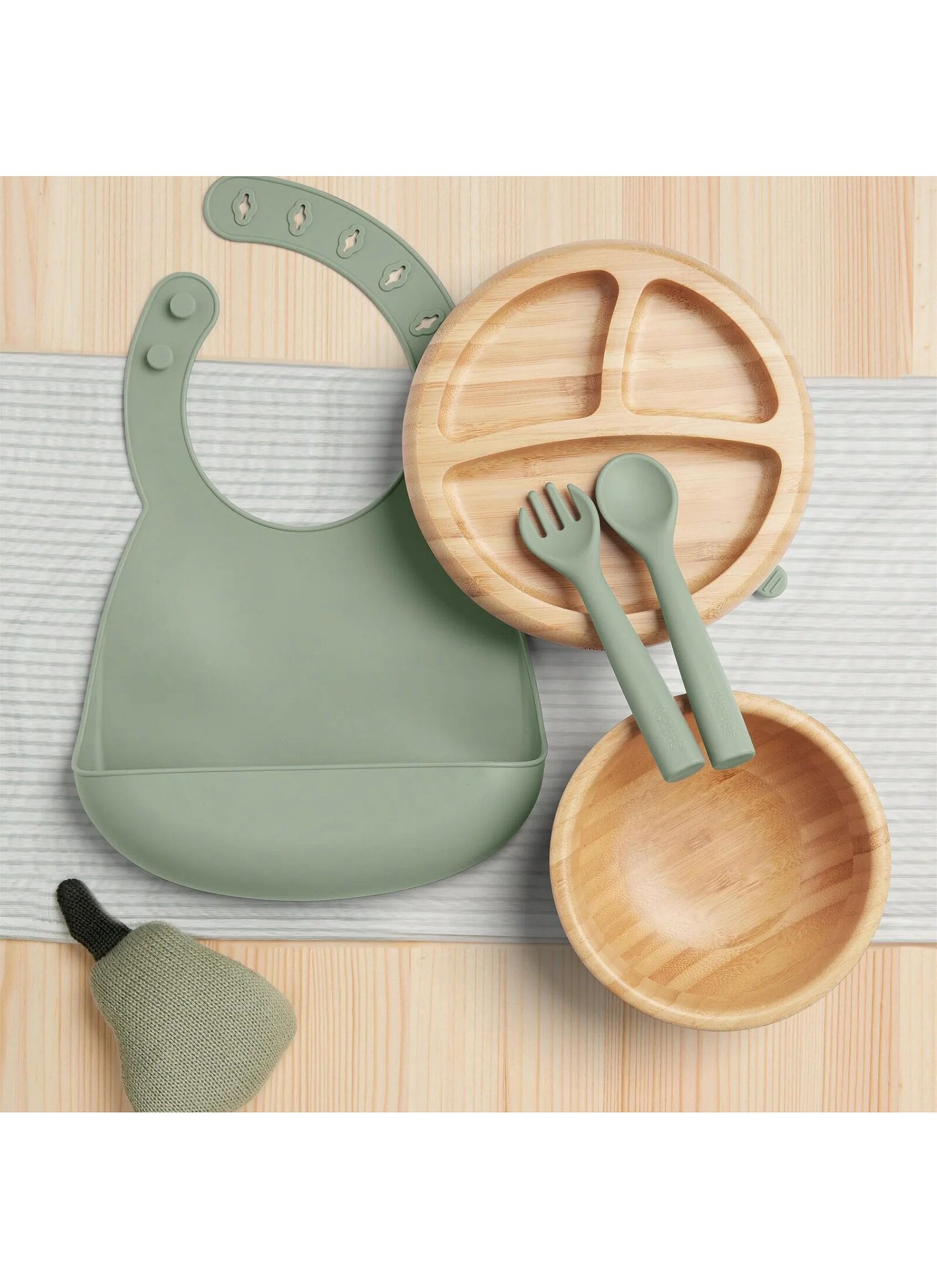BAMBOO DINNER SET KIWI