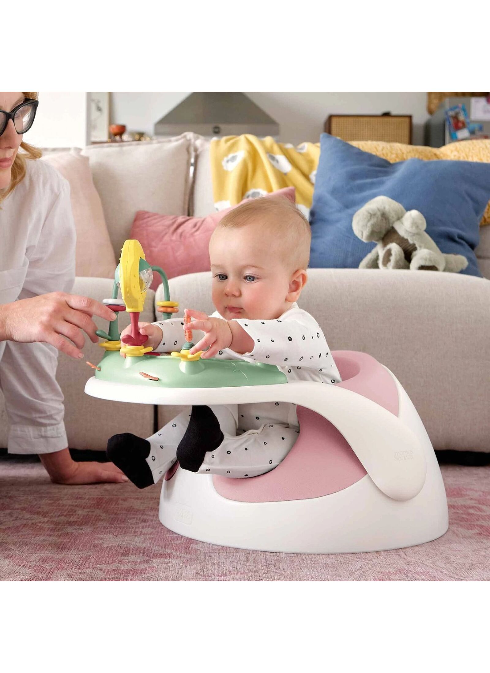 FLOOR BABY SEAT BUG &AMP; ACT TRAY BLOSSOM