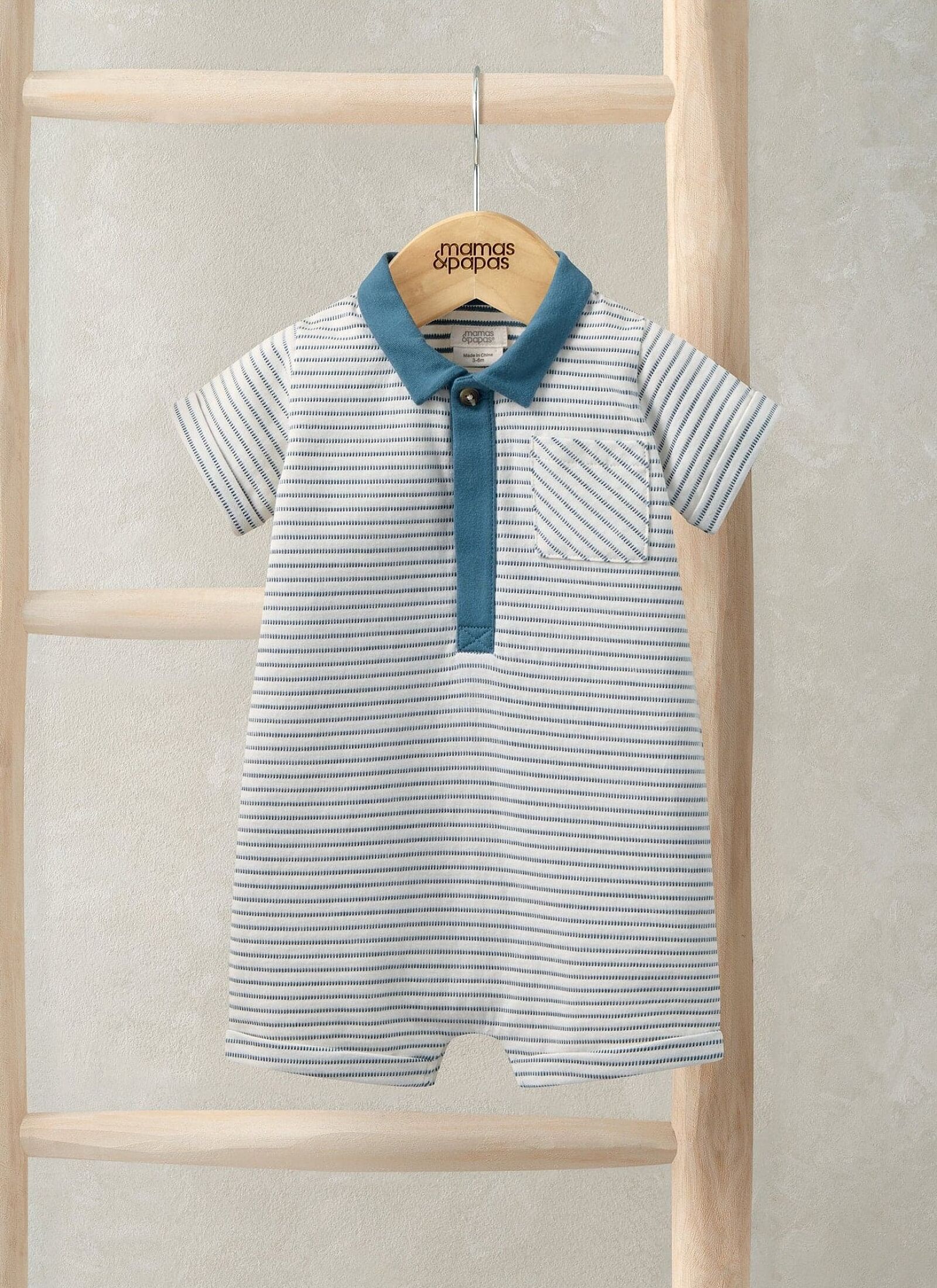JUMPSUIT STRIPE POLO