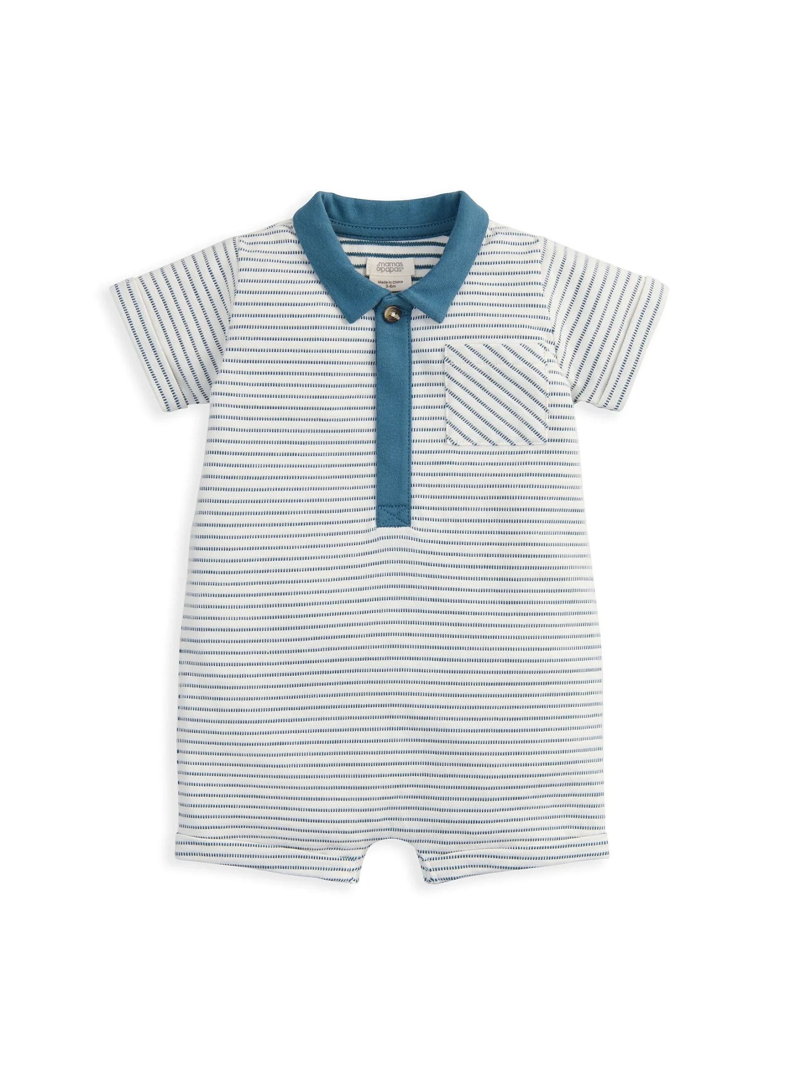 JUMPSUIT STRIPE POLO