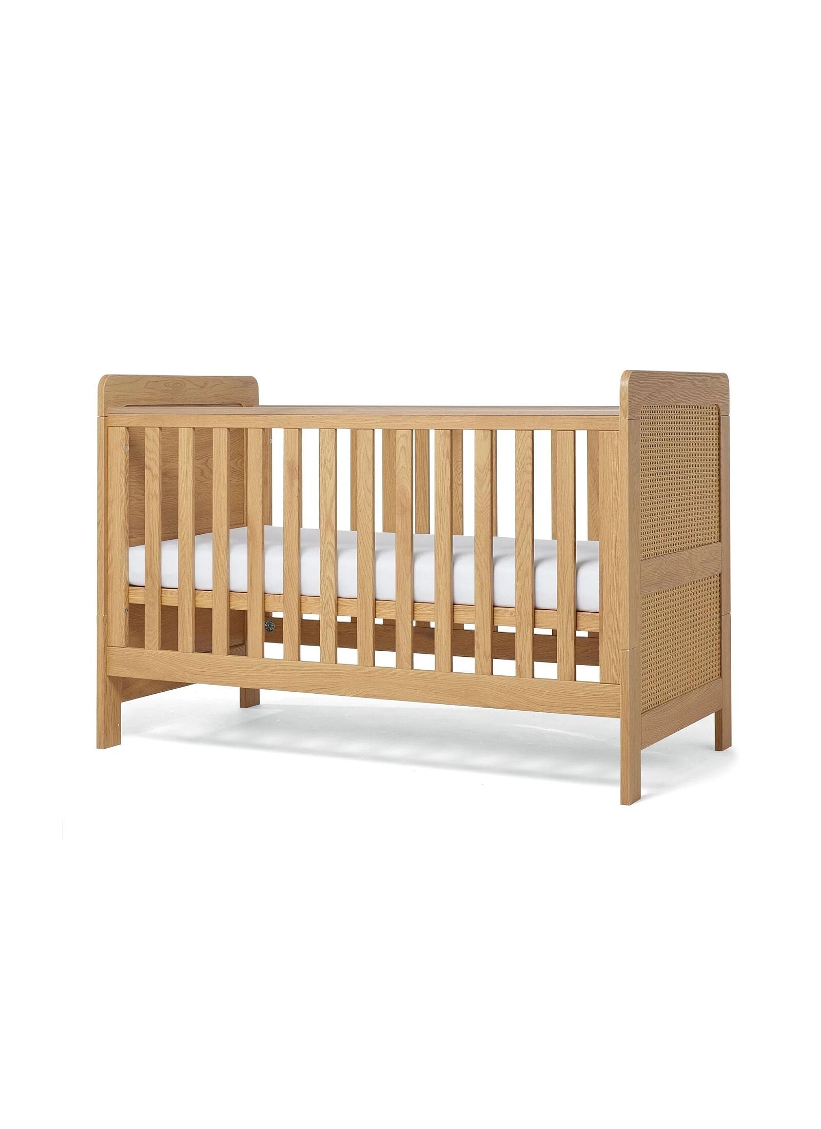CRIB &AMP; DRESSER CHANGER UNIT ESNA OAK/RATTAN
