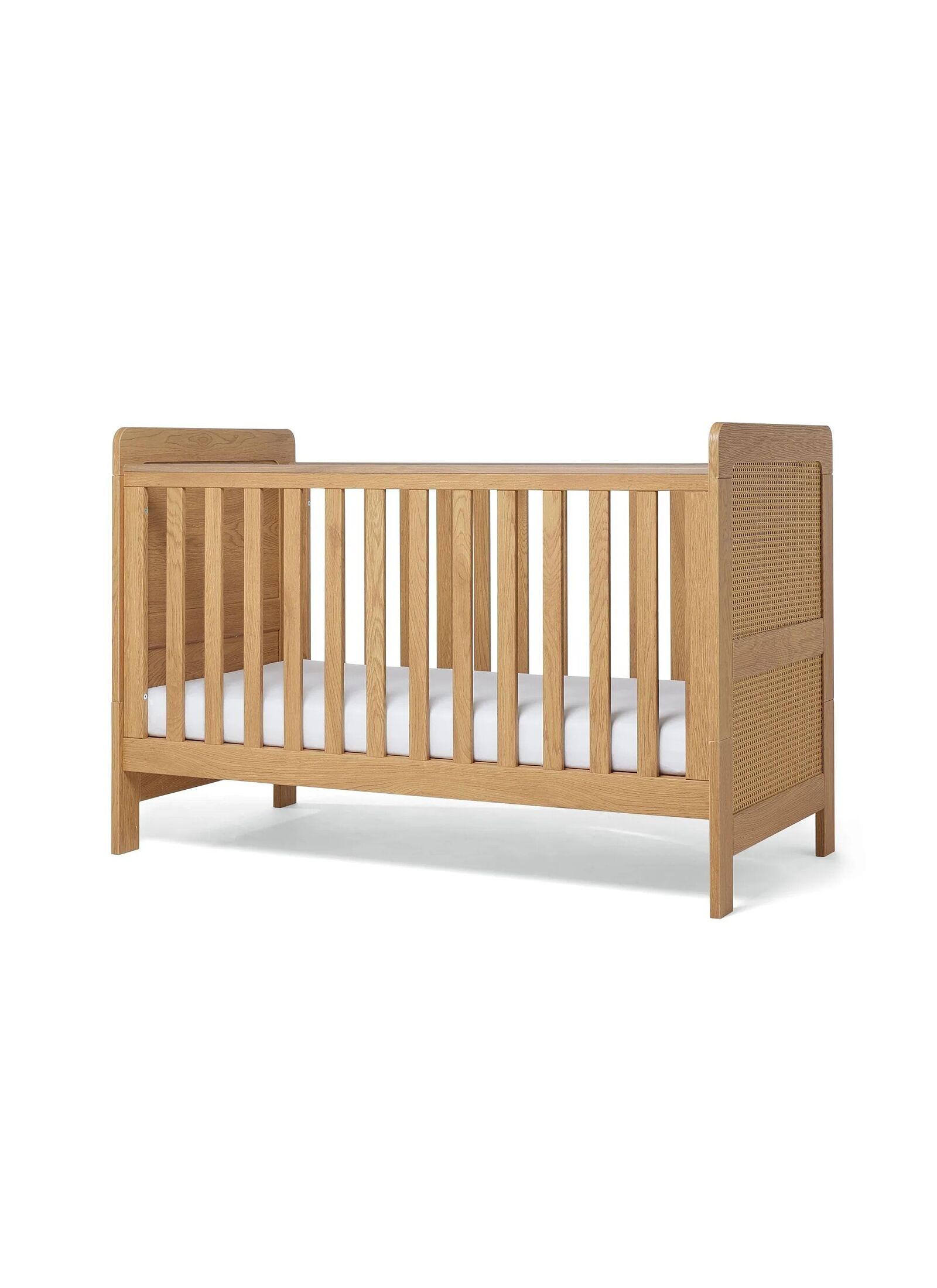 CRIB &AMP; DRESSER CHANGER UNIT ESNA OAK/RATTAN