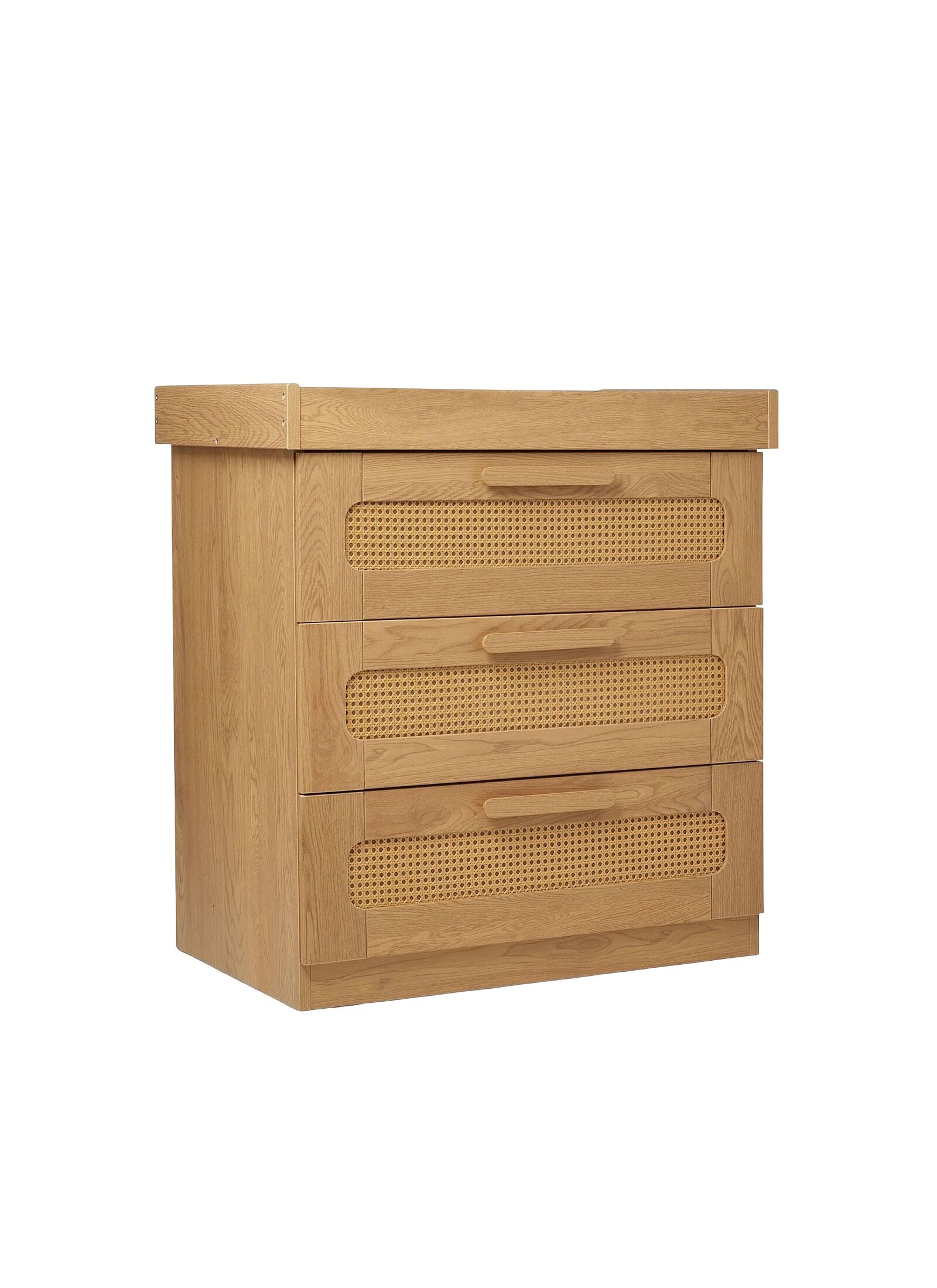 CRIB &AMP; DRESSER CHANGER UNIT ESNA OAK/RATTAN