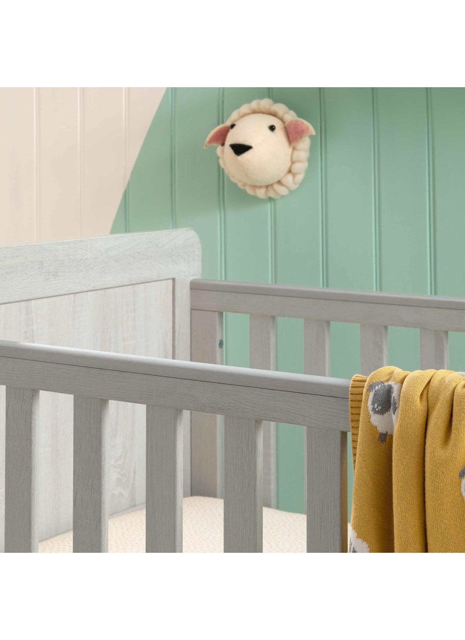 CRIB &AMP; DRESSER-CHANGER UNIT ATLAS GREY