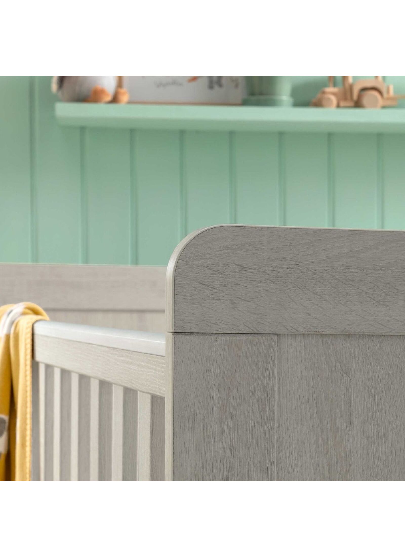 CRIB &AMP; DRESSER-CHANGER UNIT ATLAS GREY