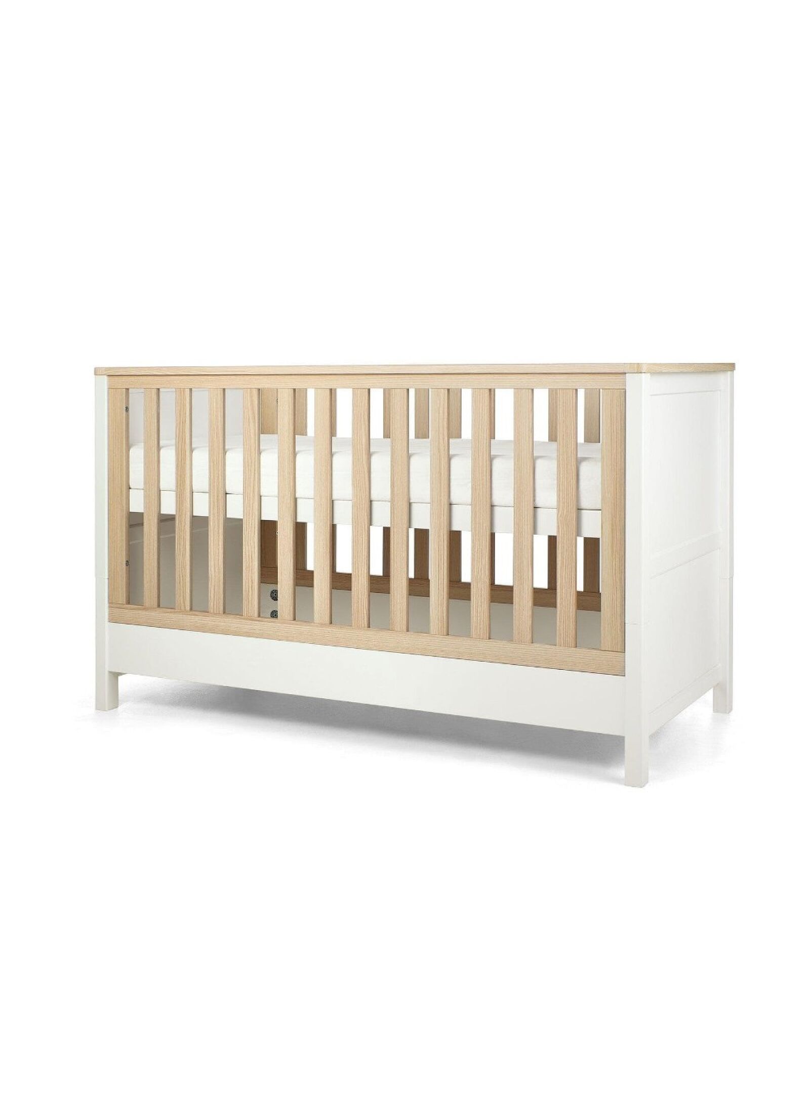 CRIB &AMP; DRESSER-CHANGER UNIT HARWELL WHITE/NATURAL
