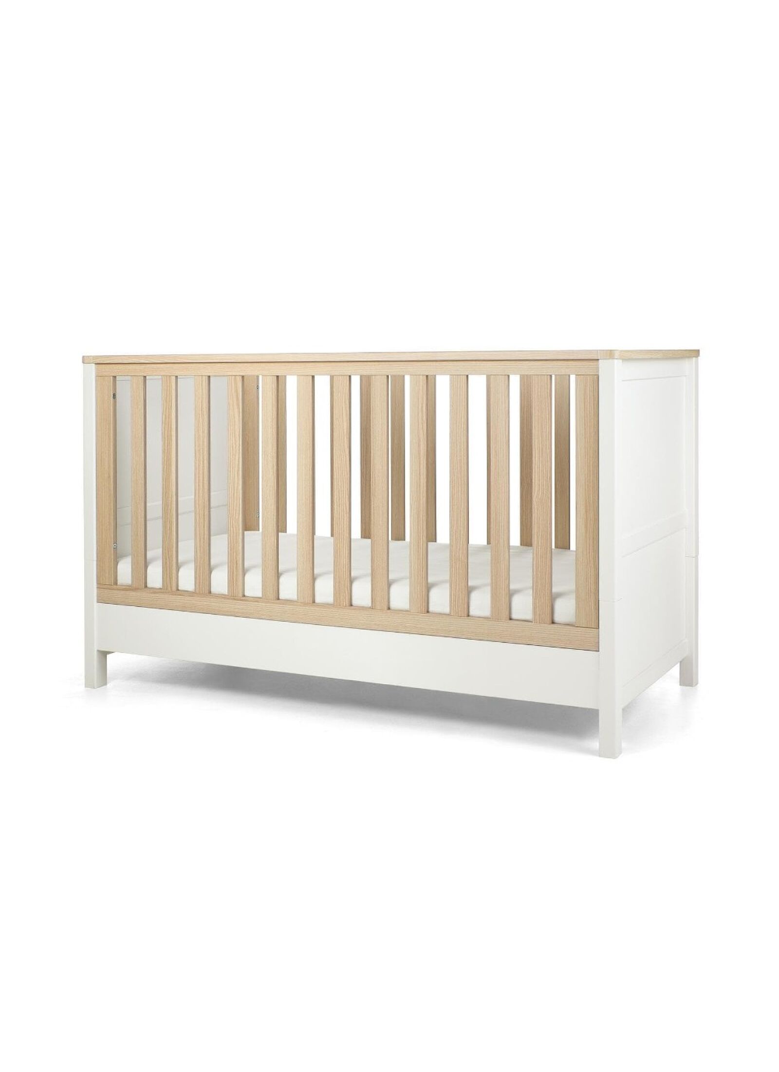 CRIB &AMP; DRESSER-CHANGER UNIT HARWELL WHITE/NATURAL