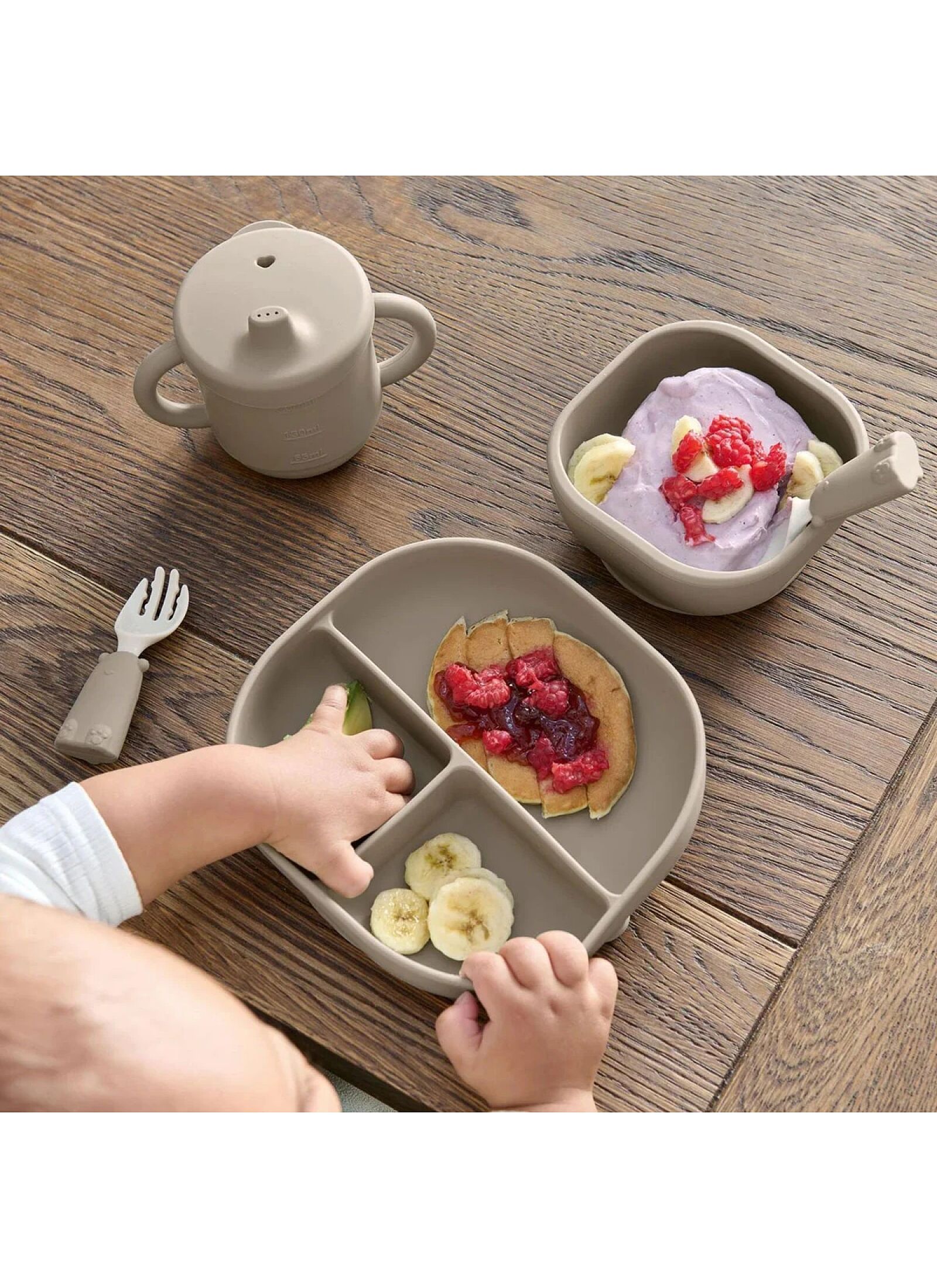 SILICONE DINNER SET TRUFFLE