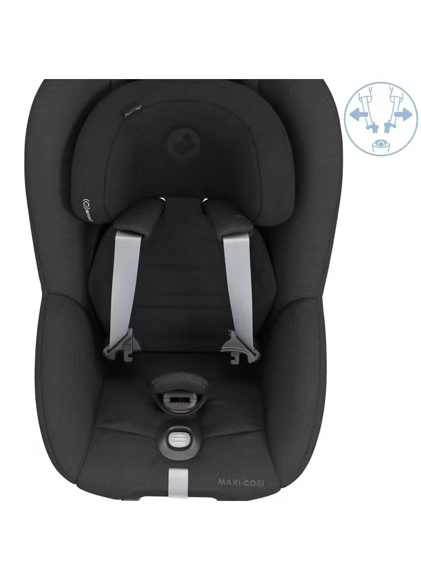 CAR SEAT PEARL 360 PRO AUTHENTIC BLACK