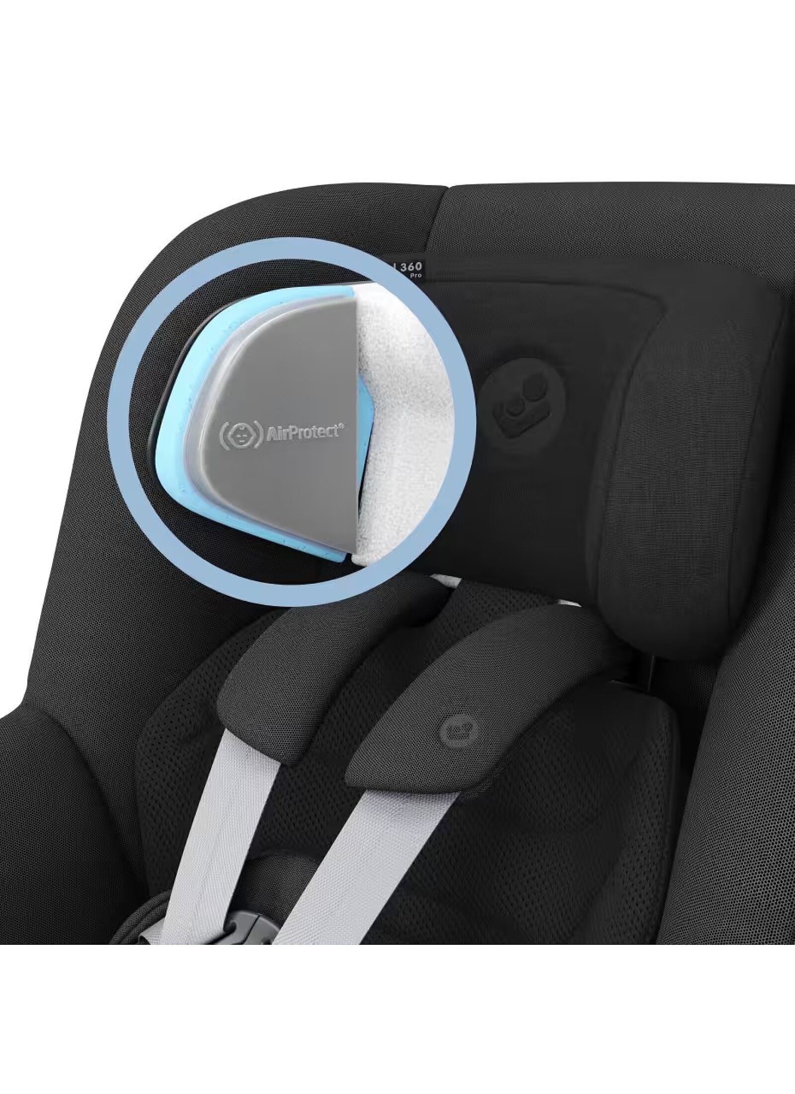 CAR SEAT PEARL 360 PRO AUTHENTIC BLACK