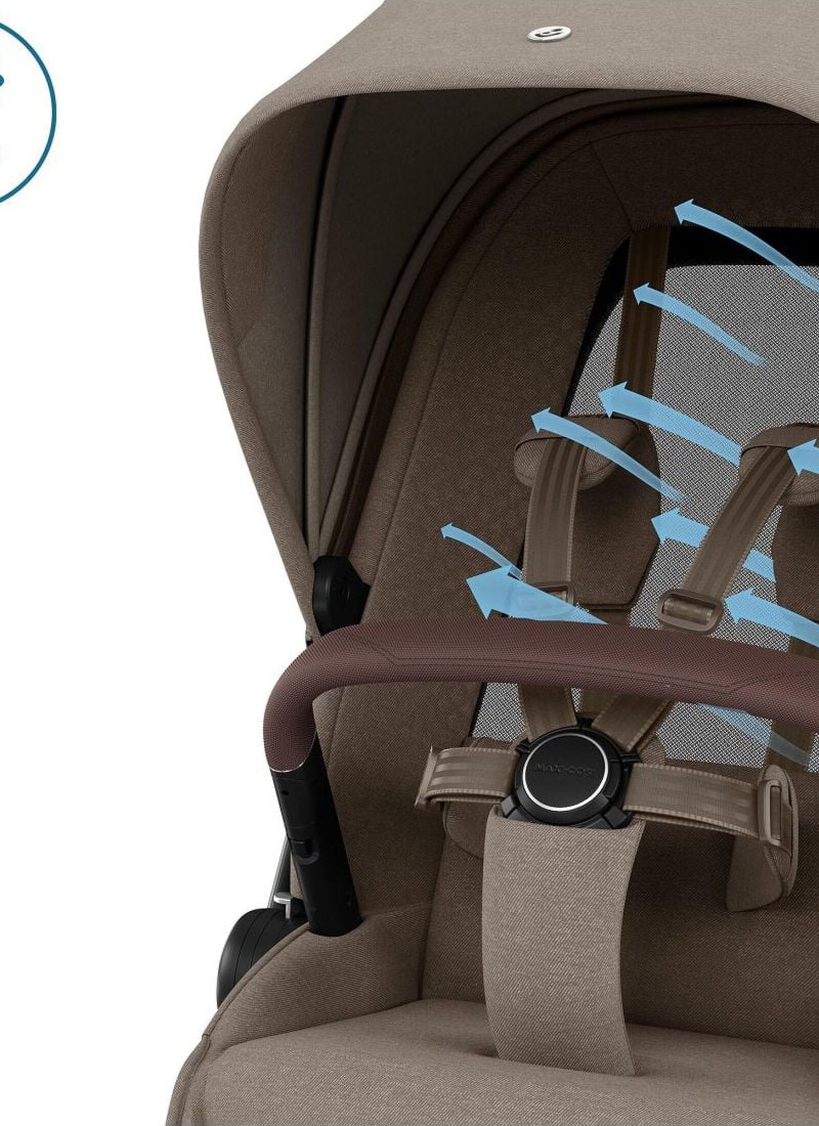 STROLLER FAME TWILLIC TRUFFLE