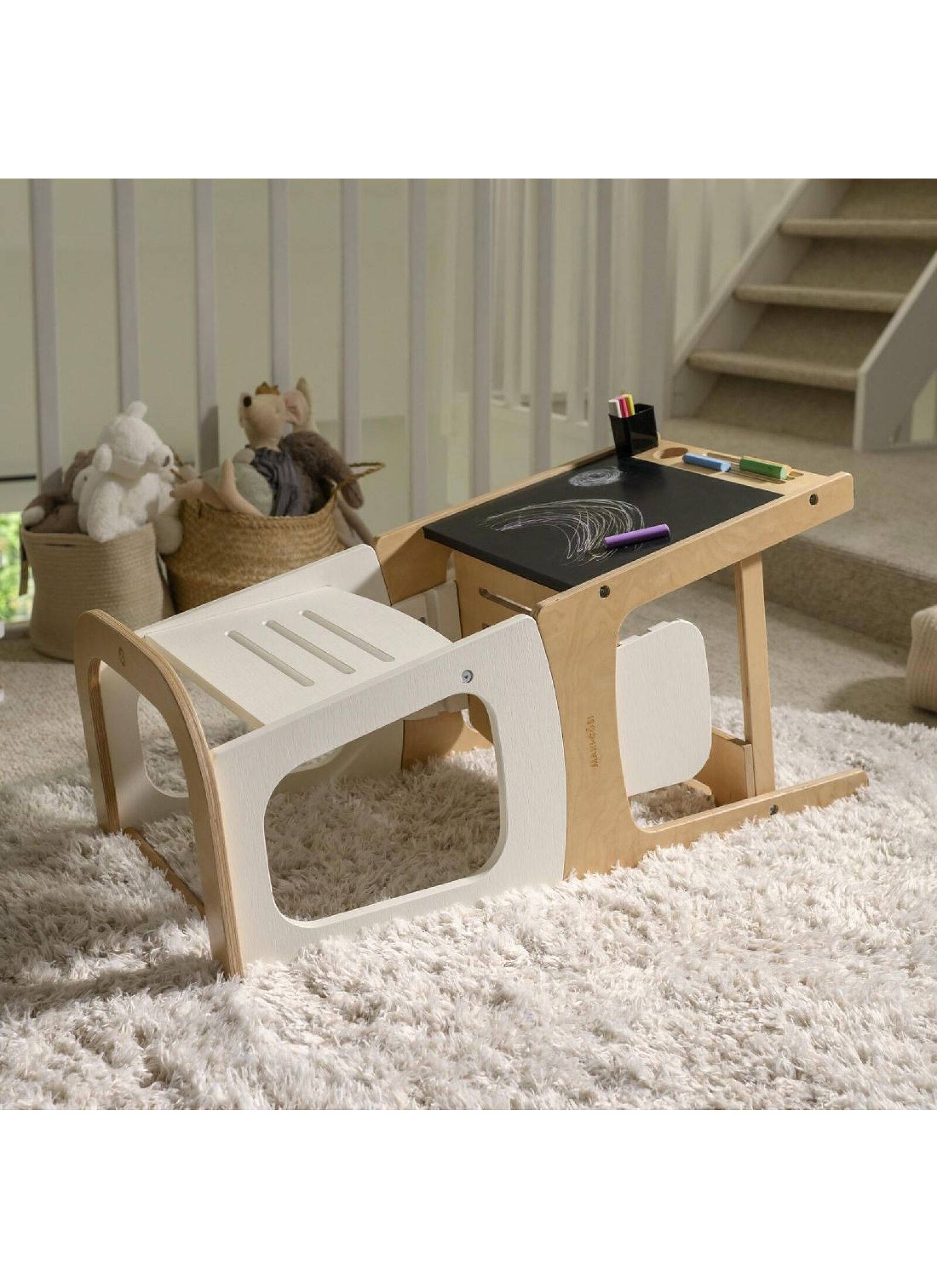 LEARNING TOWER NATURAL WHITE