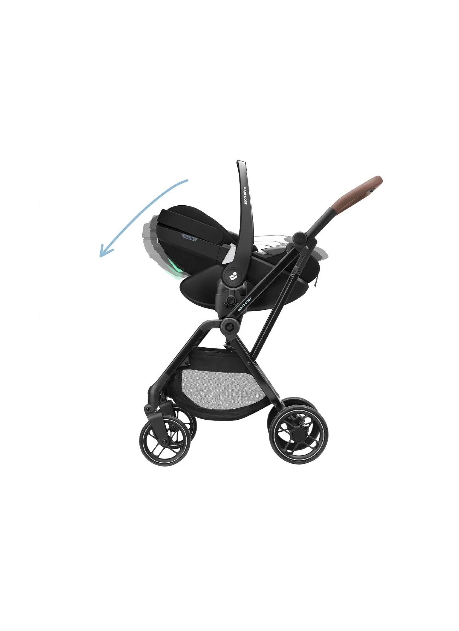 CAR SEAT PEBBLE 360 PRO2 TWILLIC BLACK