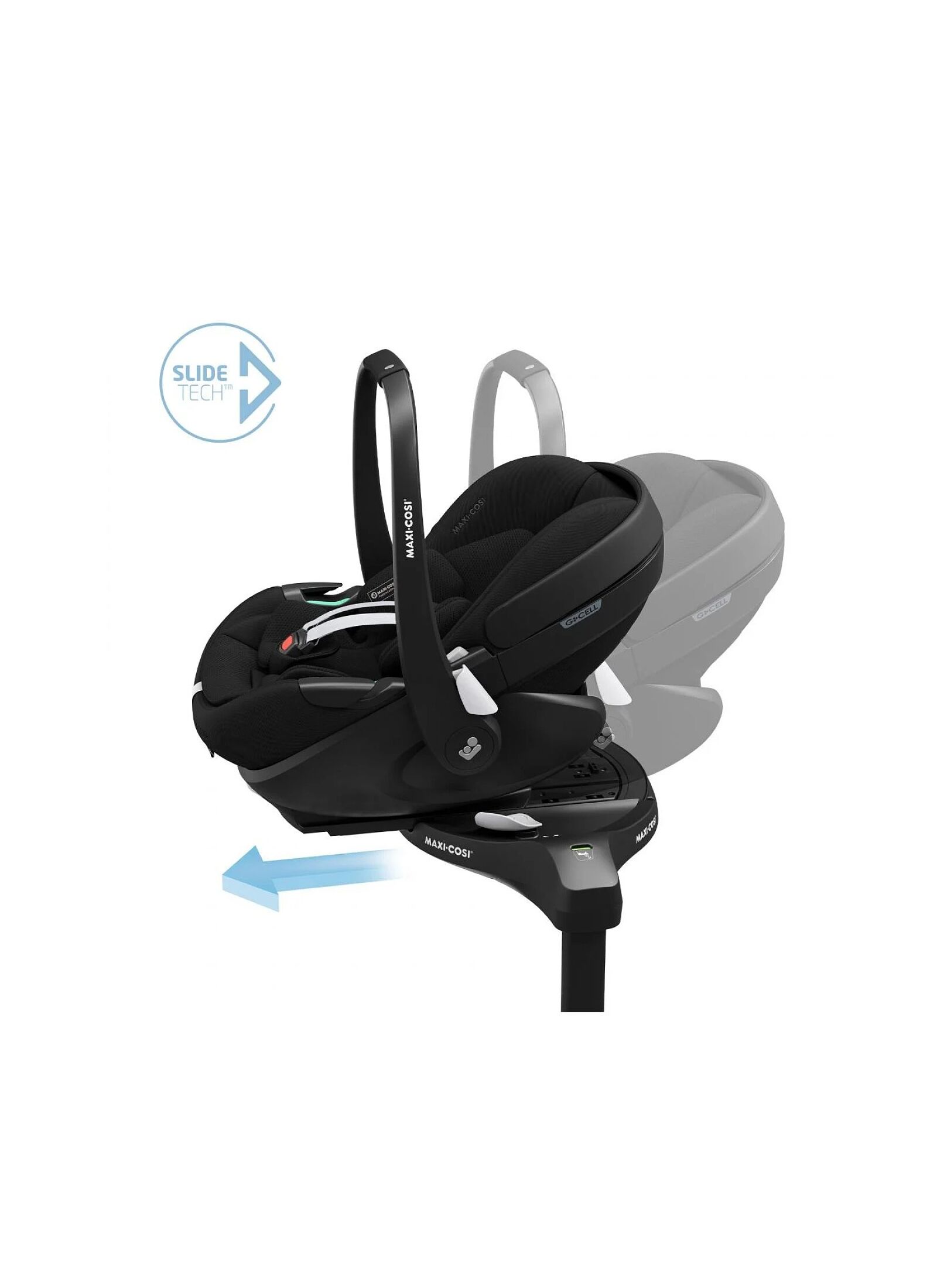 CAR SEAT PEBBLE 360 PRO2 TWILLIC BLACK