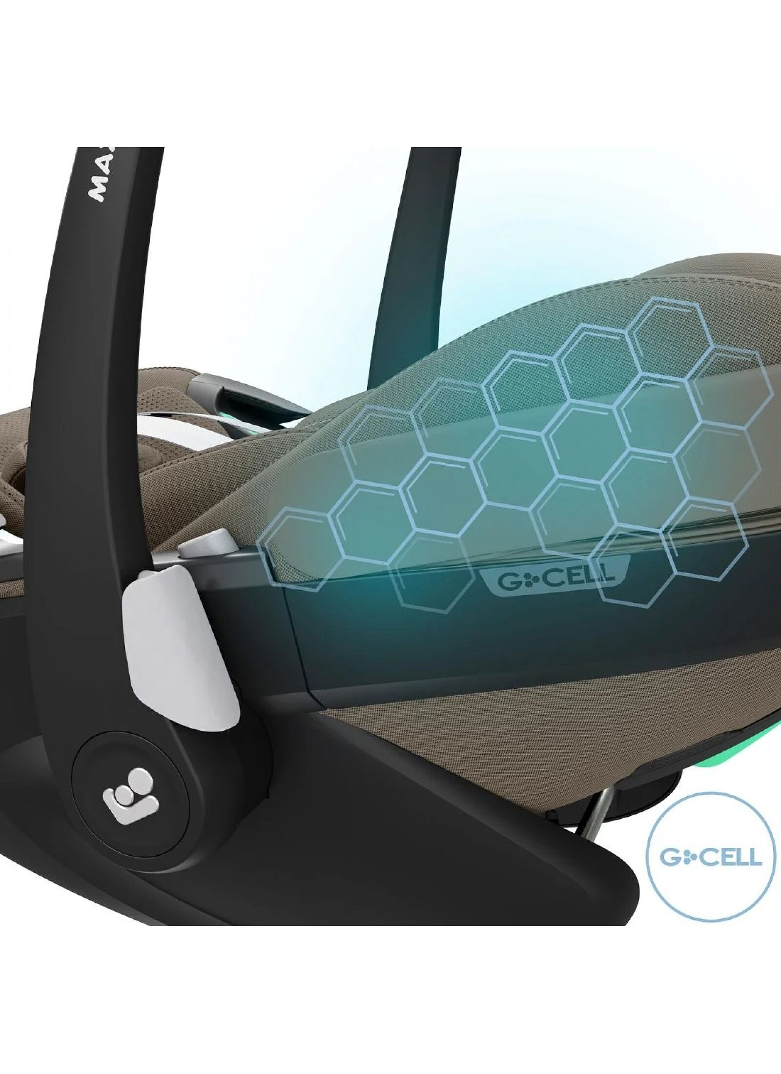 CAR SEAT PEBBLE 360 PRO2 TWILLIC TRUFFLE