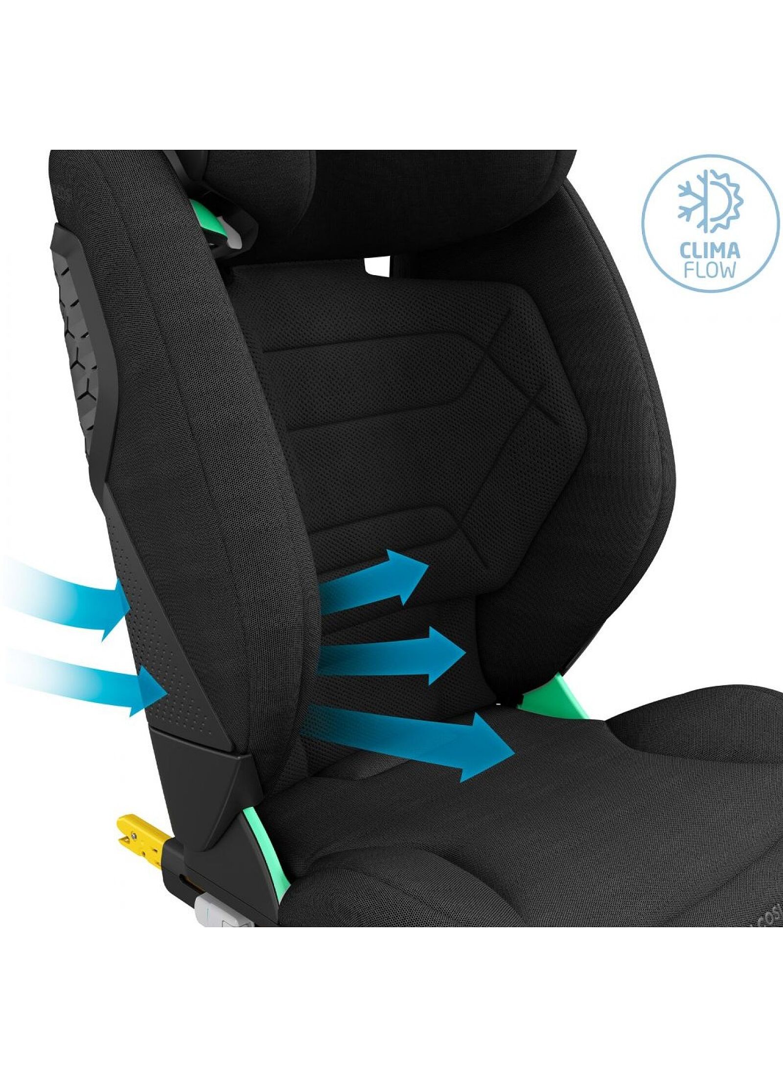 CAR SEAT RODI FIX PRO2 I-SIZE AUTHENTIC BLACK