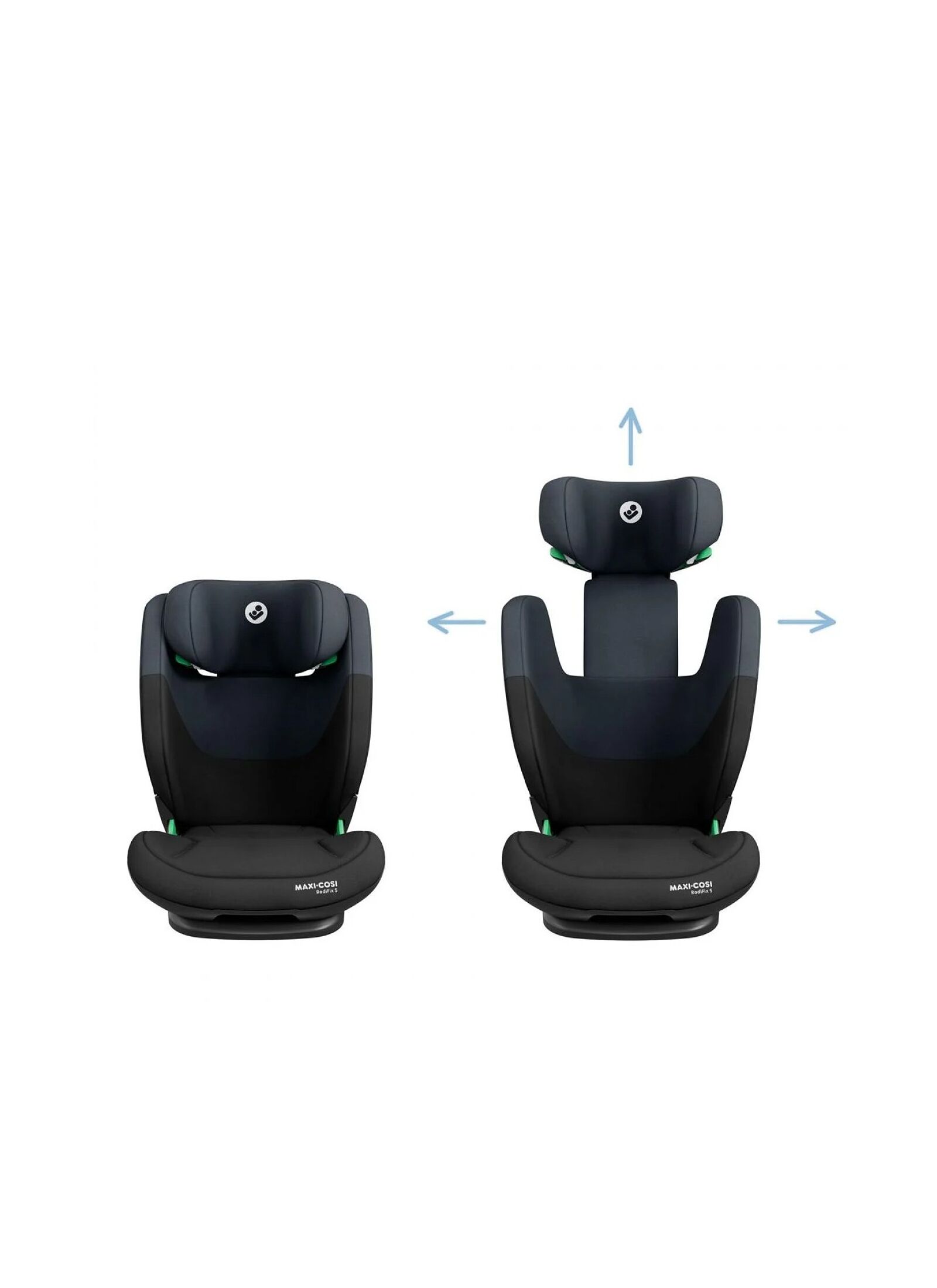 CAR SEAT RODI FIX S I-SIZE TONAL BLACK