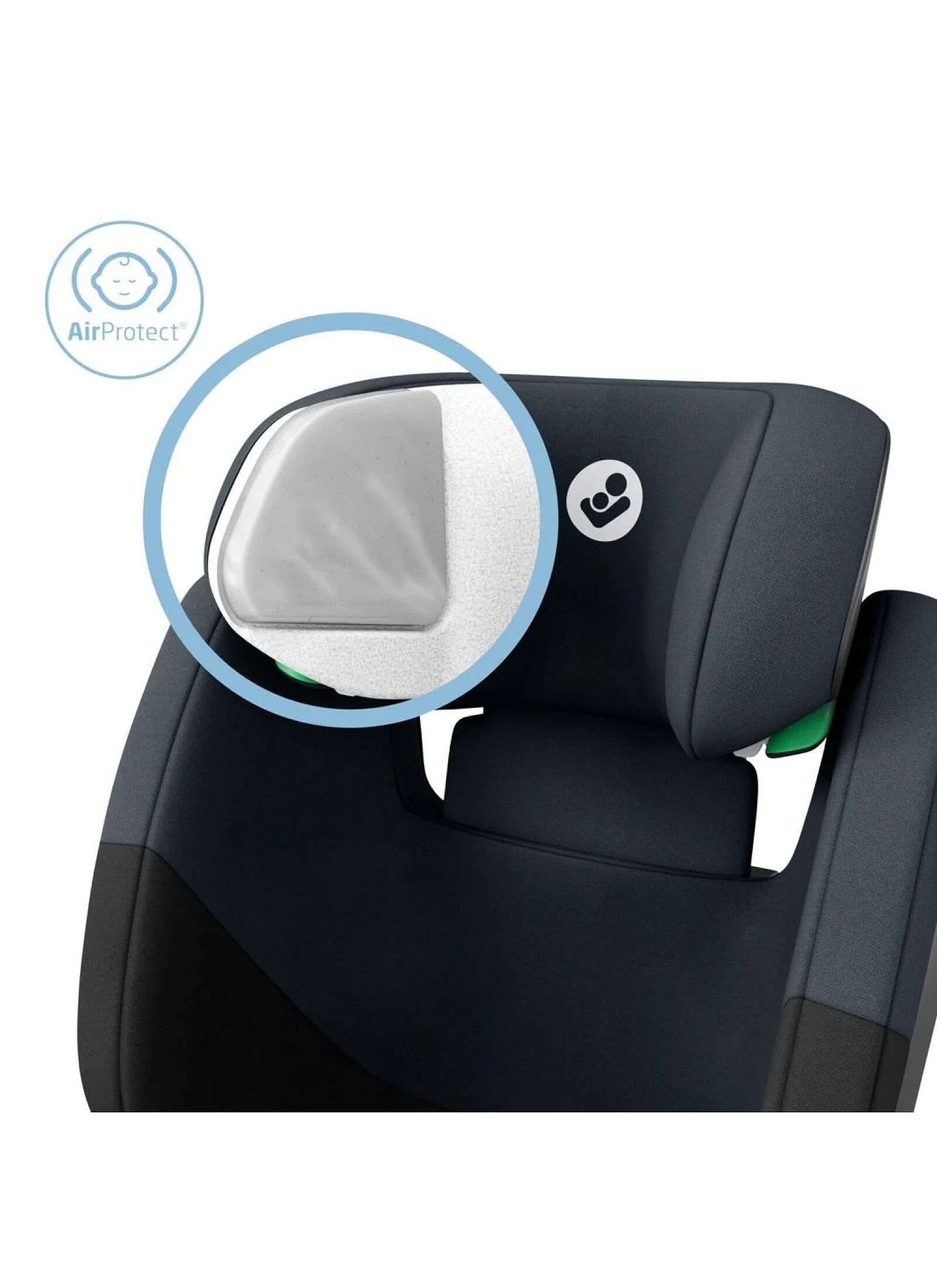 CAR SEAT RODI FIX S I-SIZE TONAL BLACK