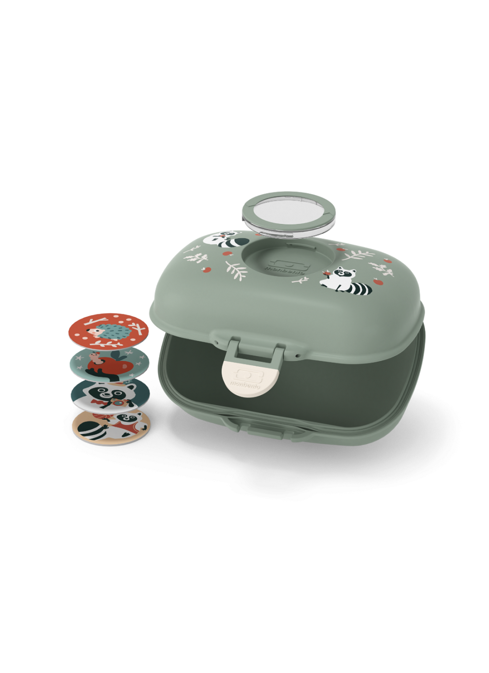 LUNCH BOX GRAM RACCOON