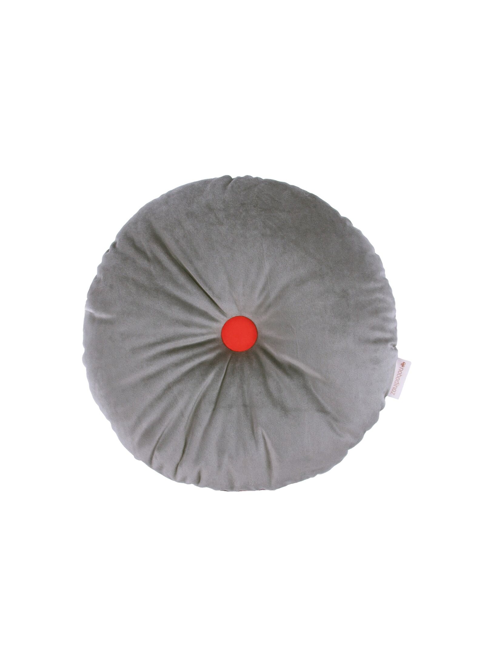 CUSHION VELVET SLATE GREY