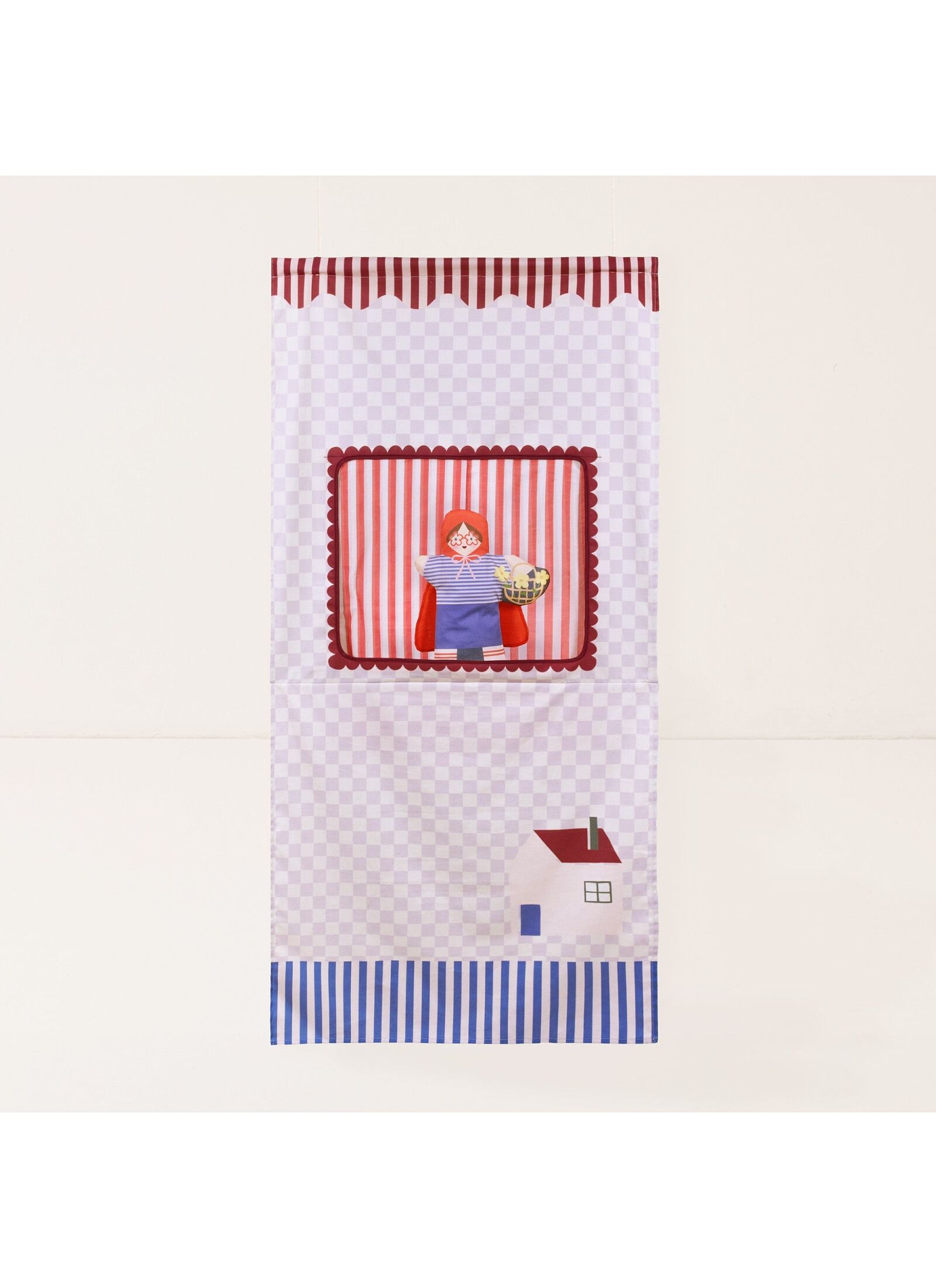 PUPPET SHOW LILAC CHECKS SWEET HOME