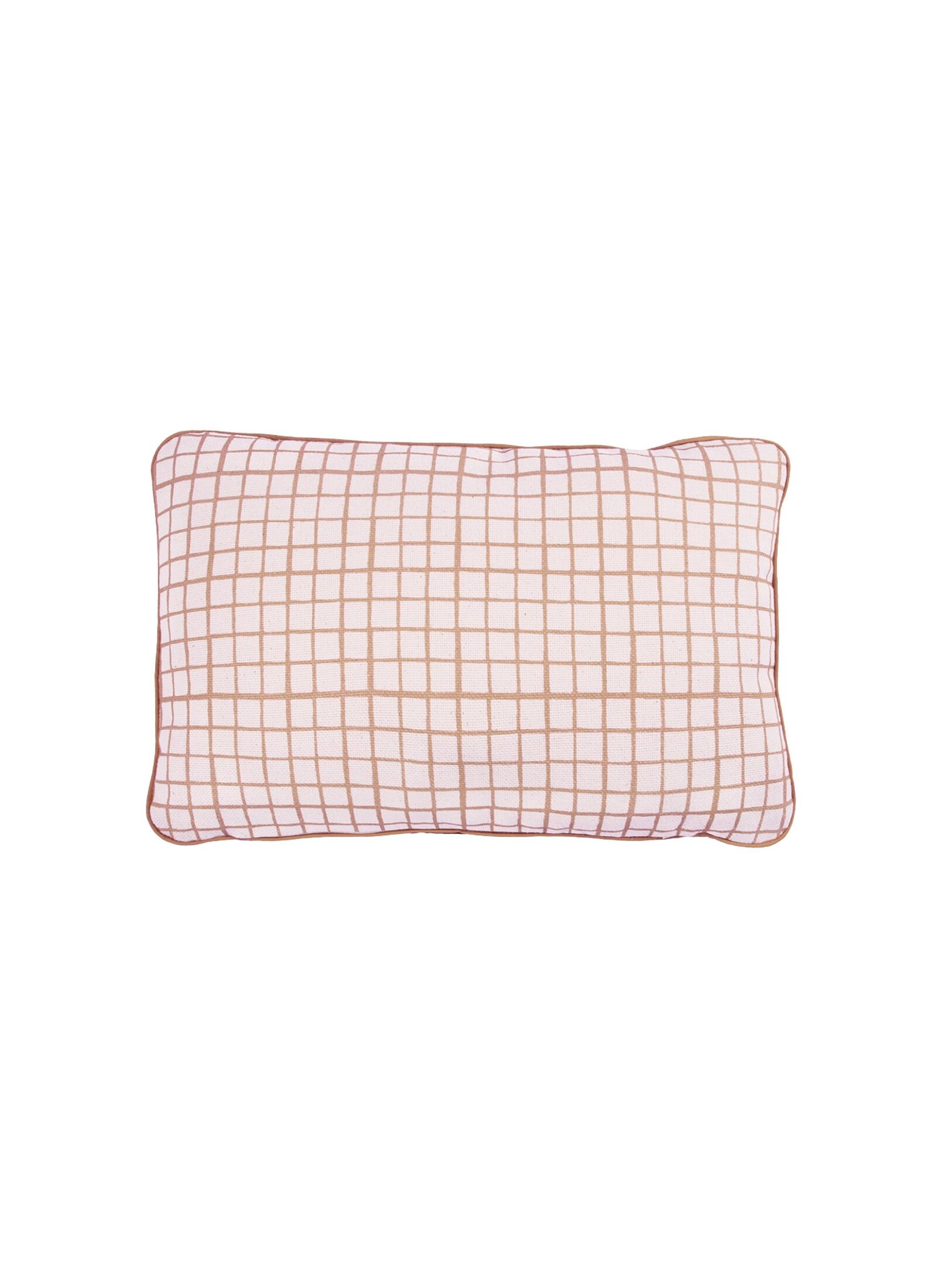 DOUBLE SIDED DECORATIVE PILLOW (44X28) VELVET WILD BROWN