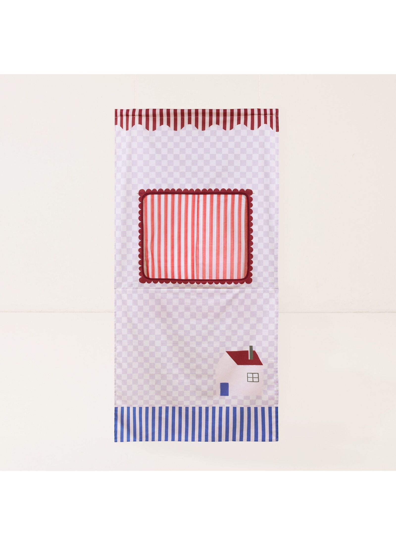 PUPPET SHOW LILAC CHECKS SWEET HOME