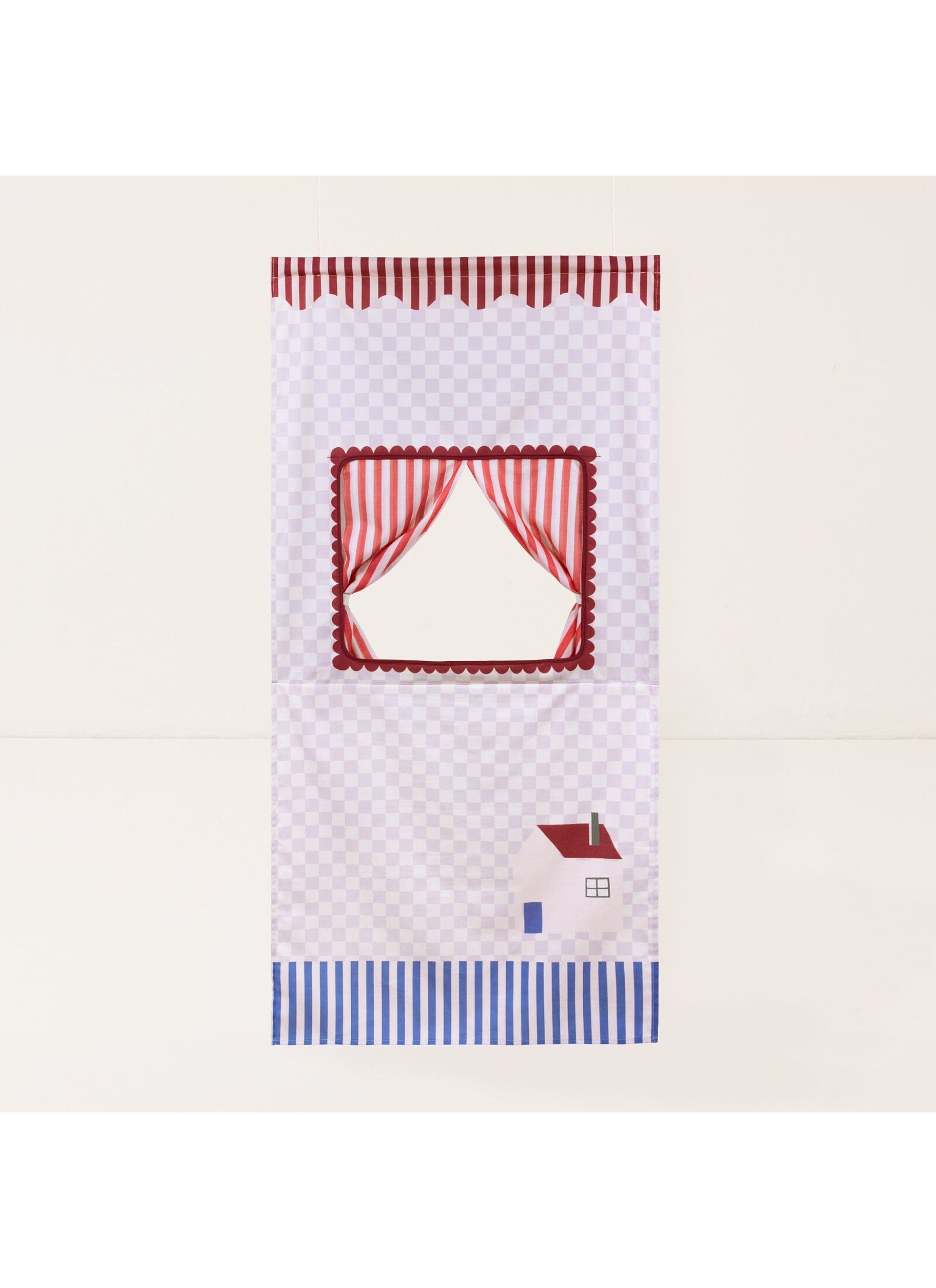 PUPPET SHOW LILAC CHECKS SWEET HOME