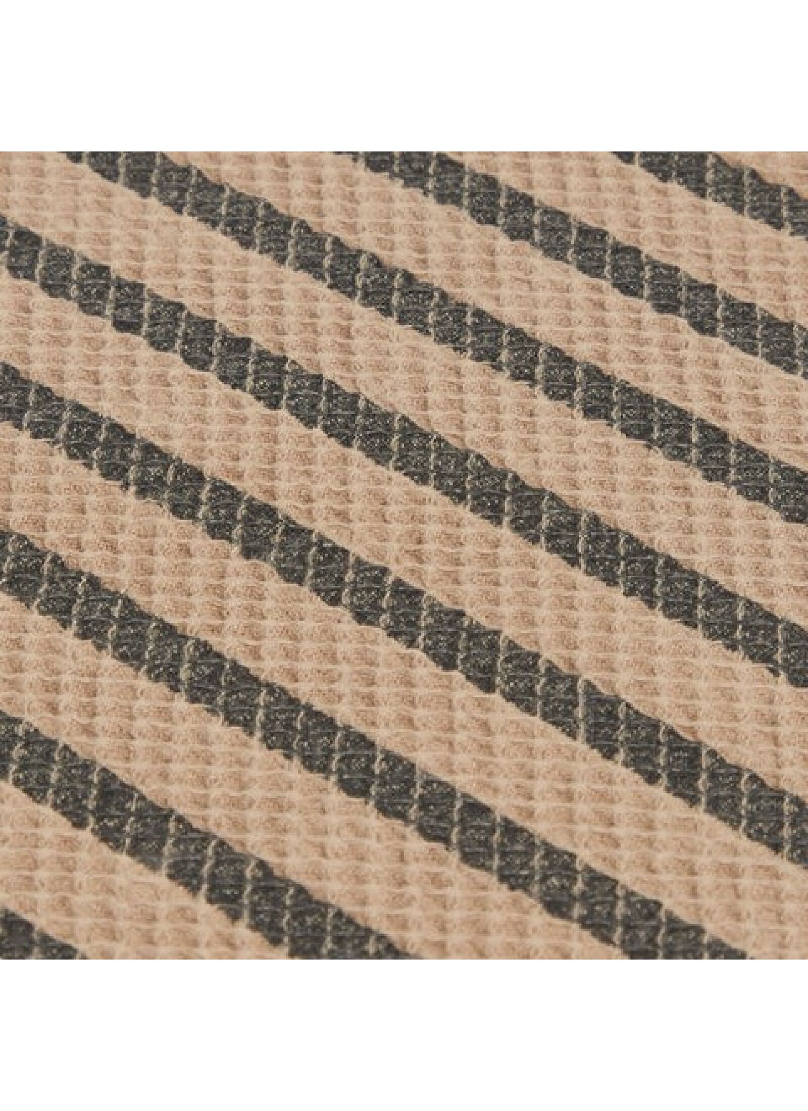 FLOOR MAT STRIPES SESAME