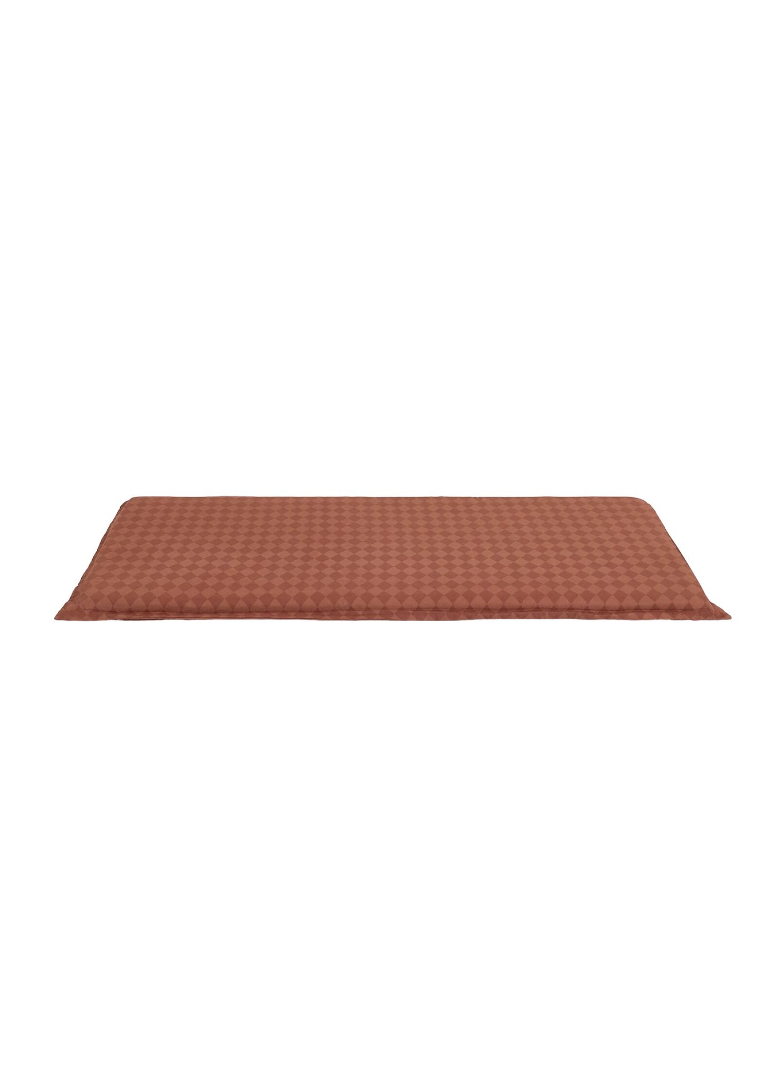 FLOOR MAT MAROON HARLEQUIN