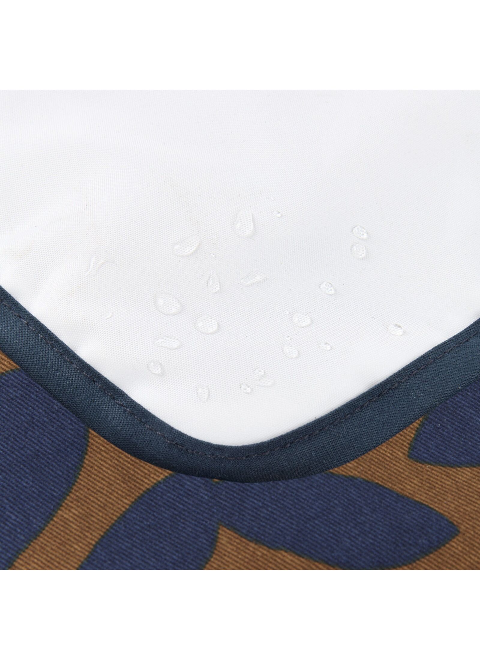 CHANGING PAD BLUE LEAVES