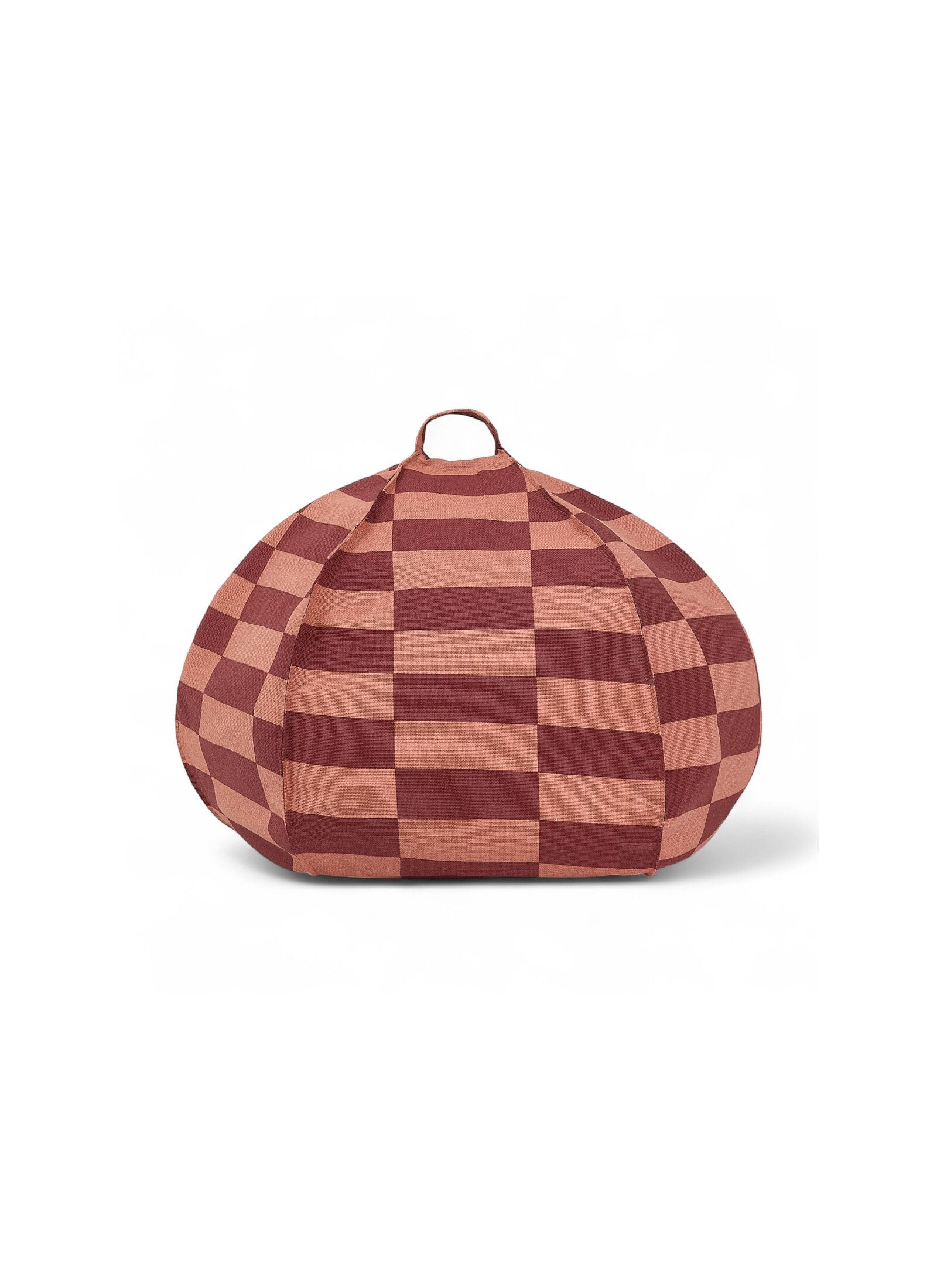 FLOOR CUSHION VIBES MAROON TILES