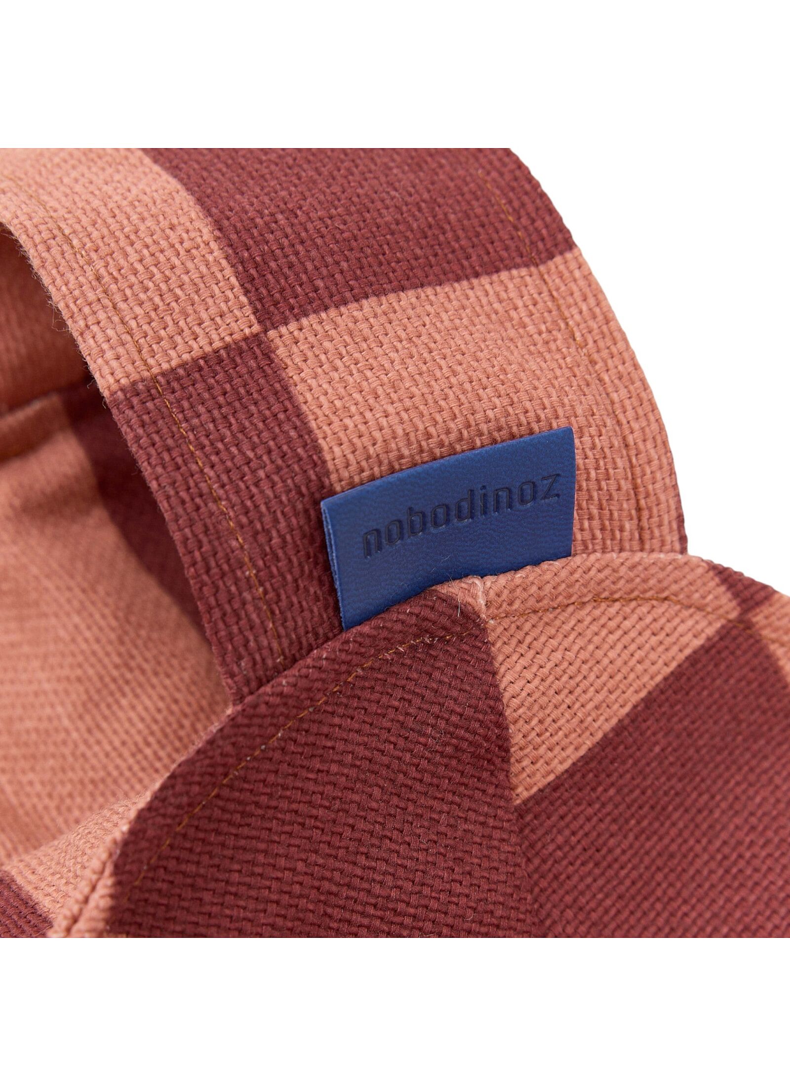 FLOOR CUSHION VIBES MAROON TILES