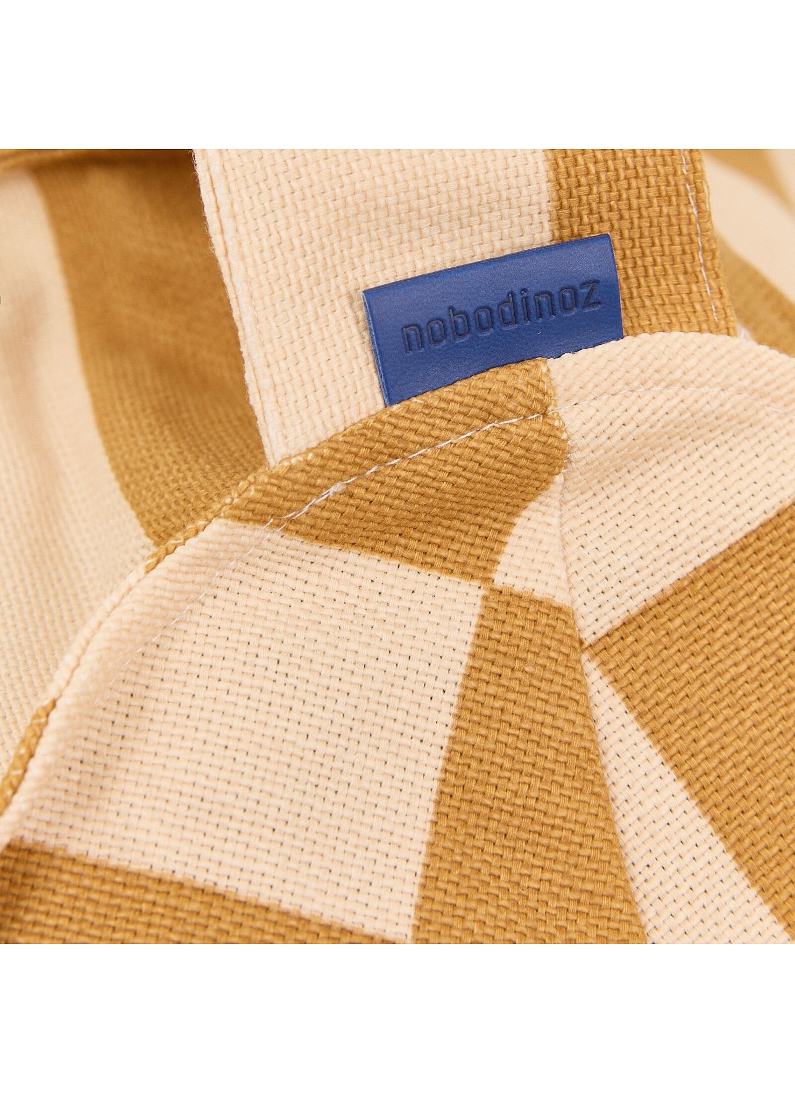 FLOOR CUSHION MUSTARD &AMP; SAND TILES