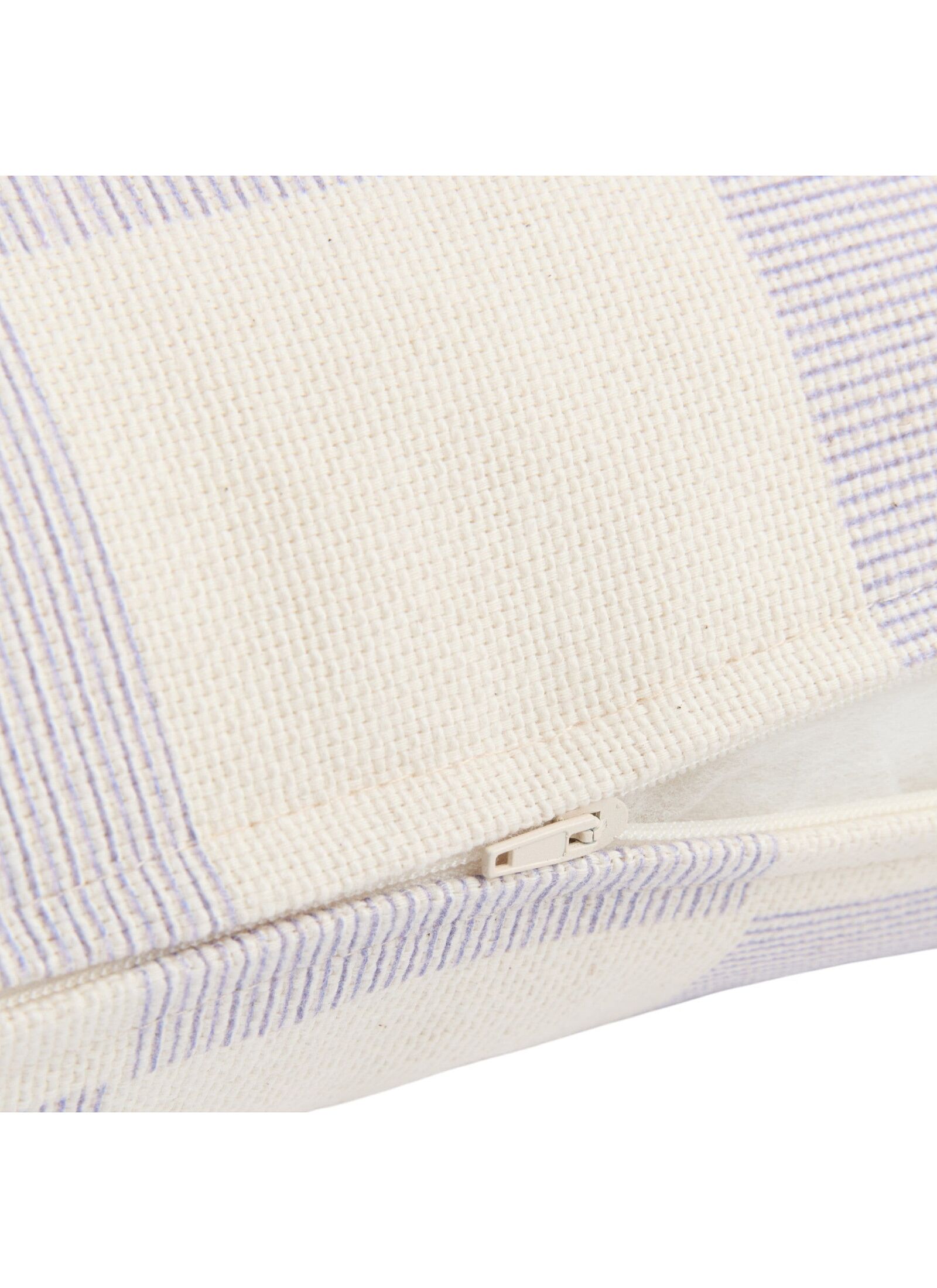 CUSHION (50X30) BLUE INK CHECKS