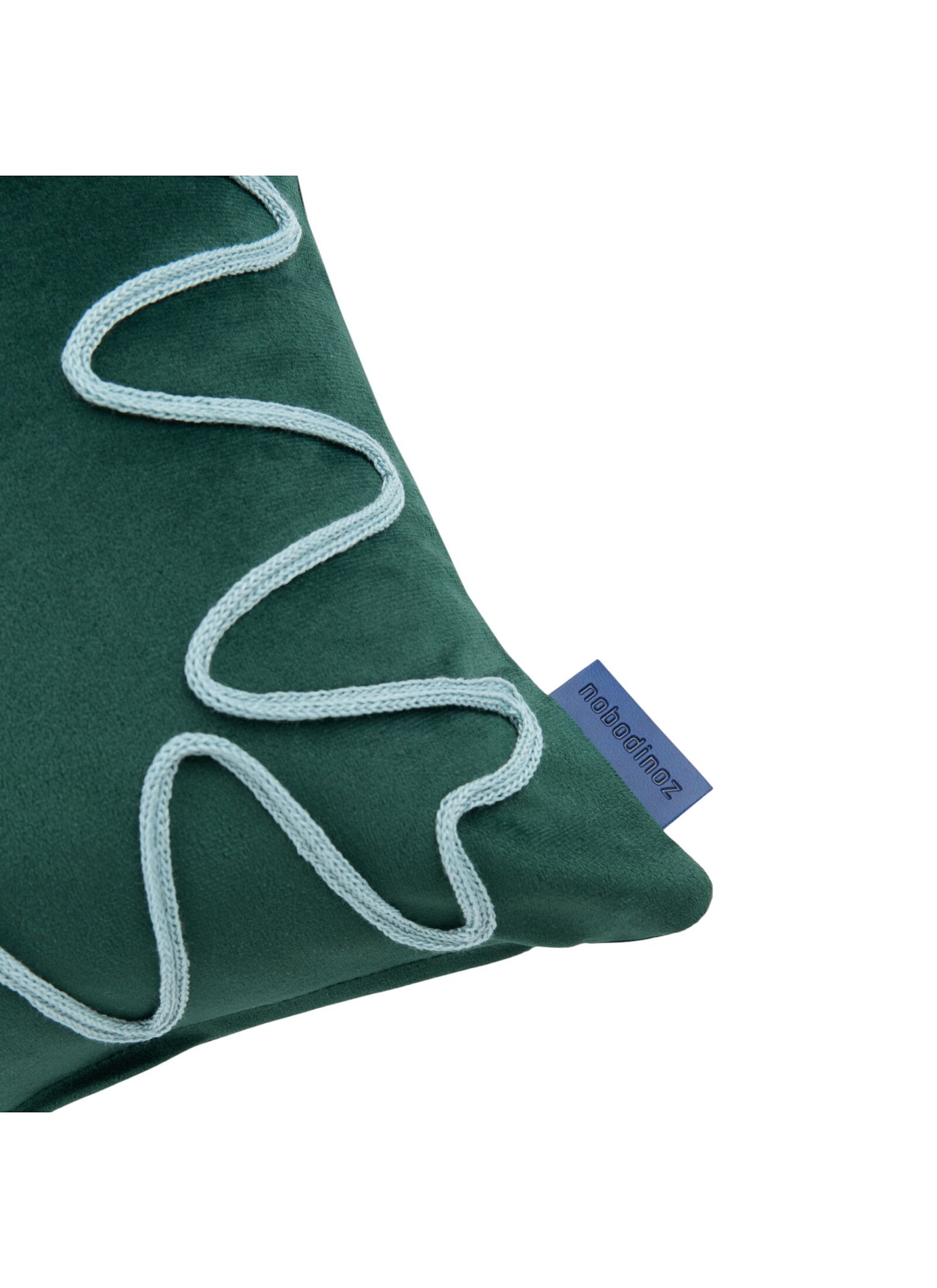 CUSHION (48X30) VELVET GREEN