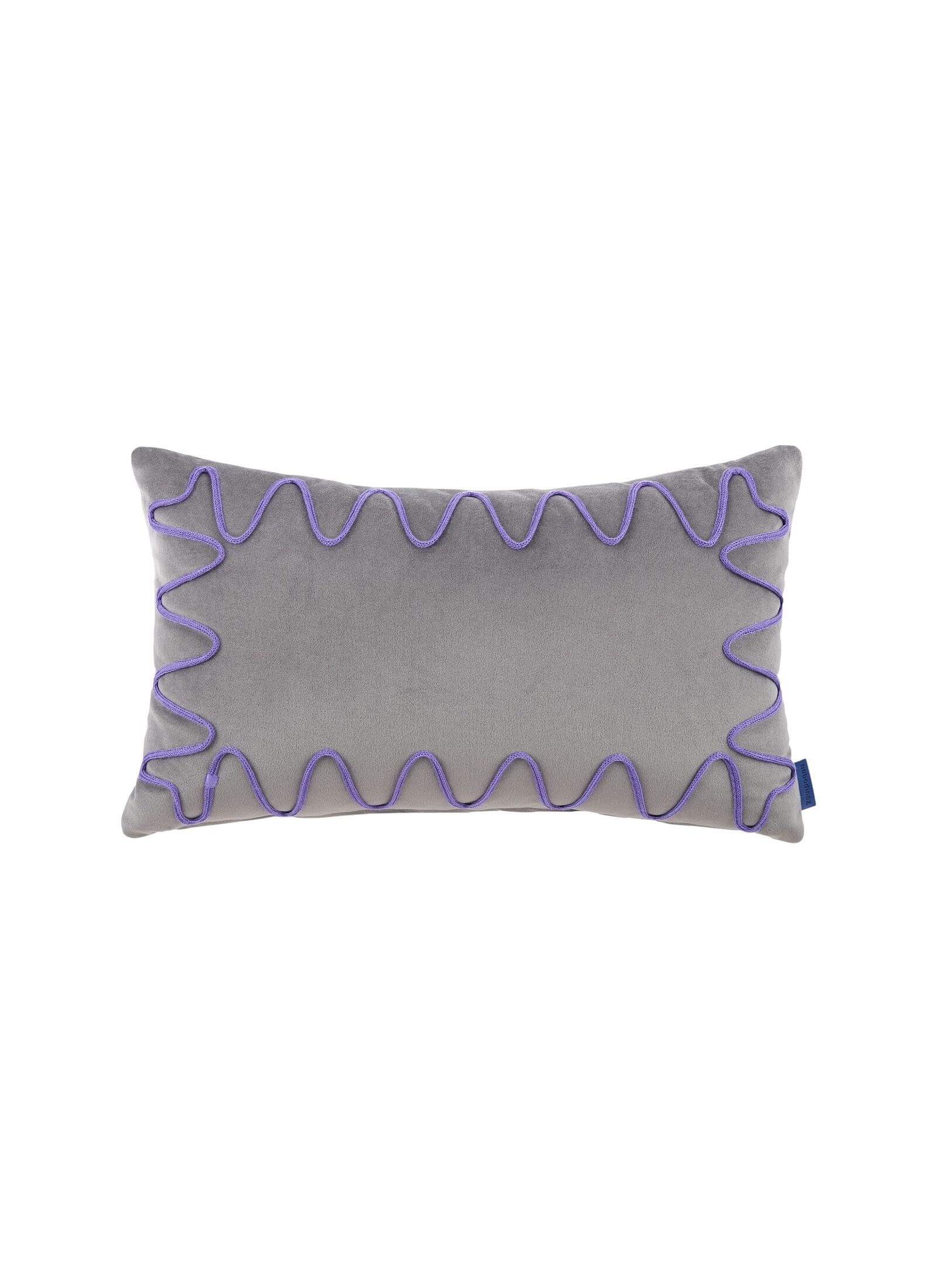 CUSHION (48X30) VELVET GREY
