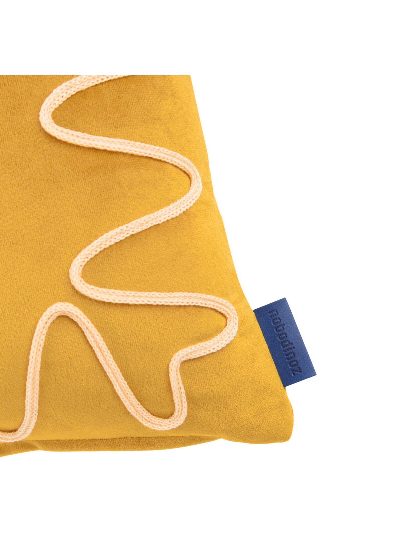 CUSHION (48X30) VELVET OCHRE