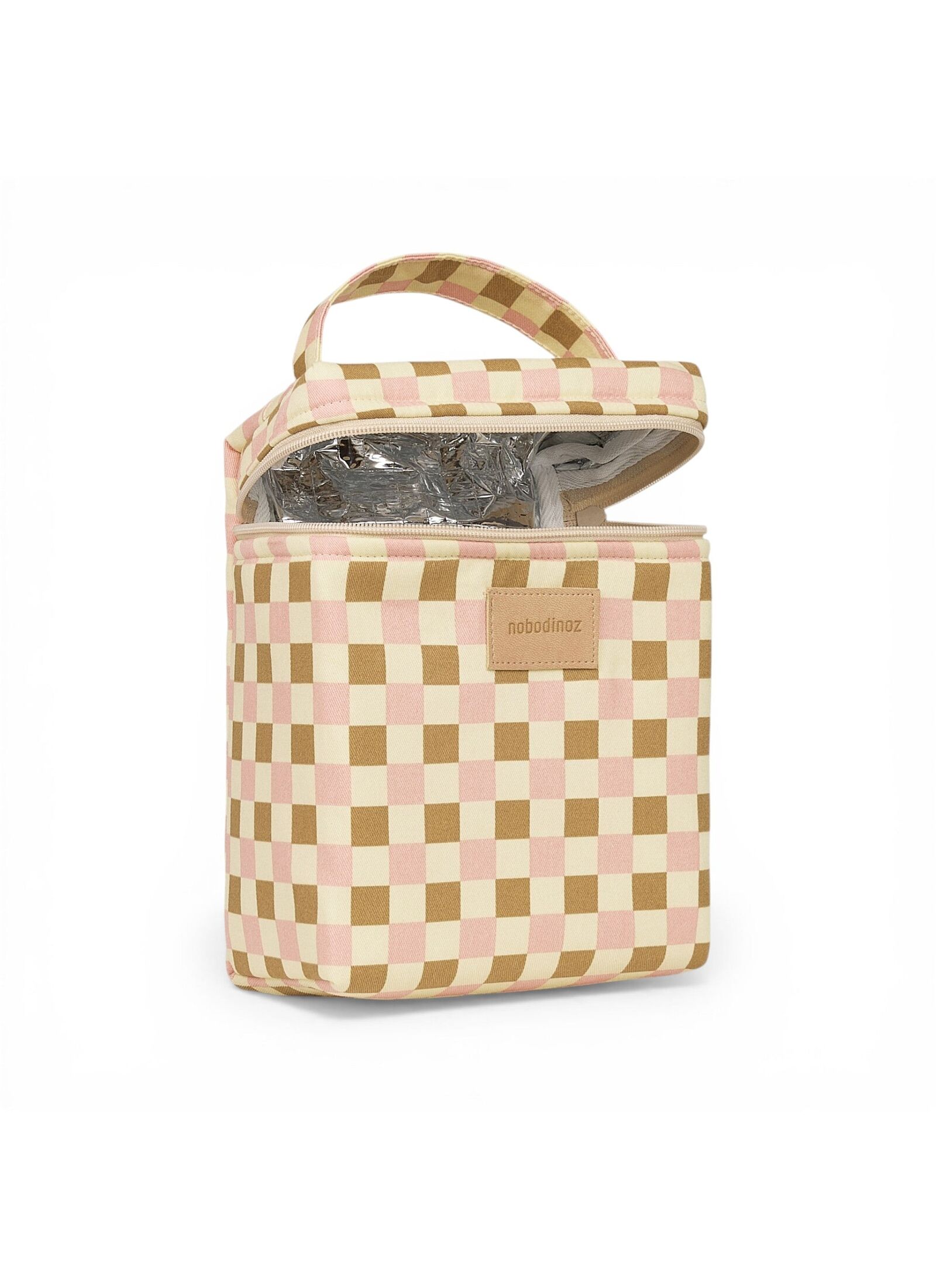 ISOTHERMAL LUNCH BAG YELLOW PINK MOSAIC