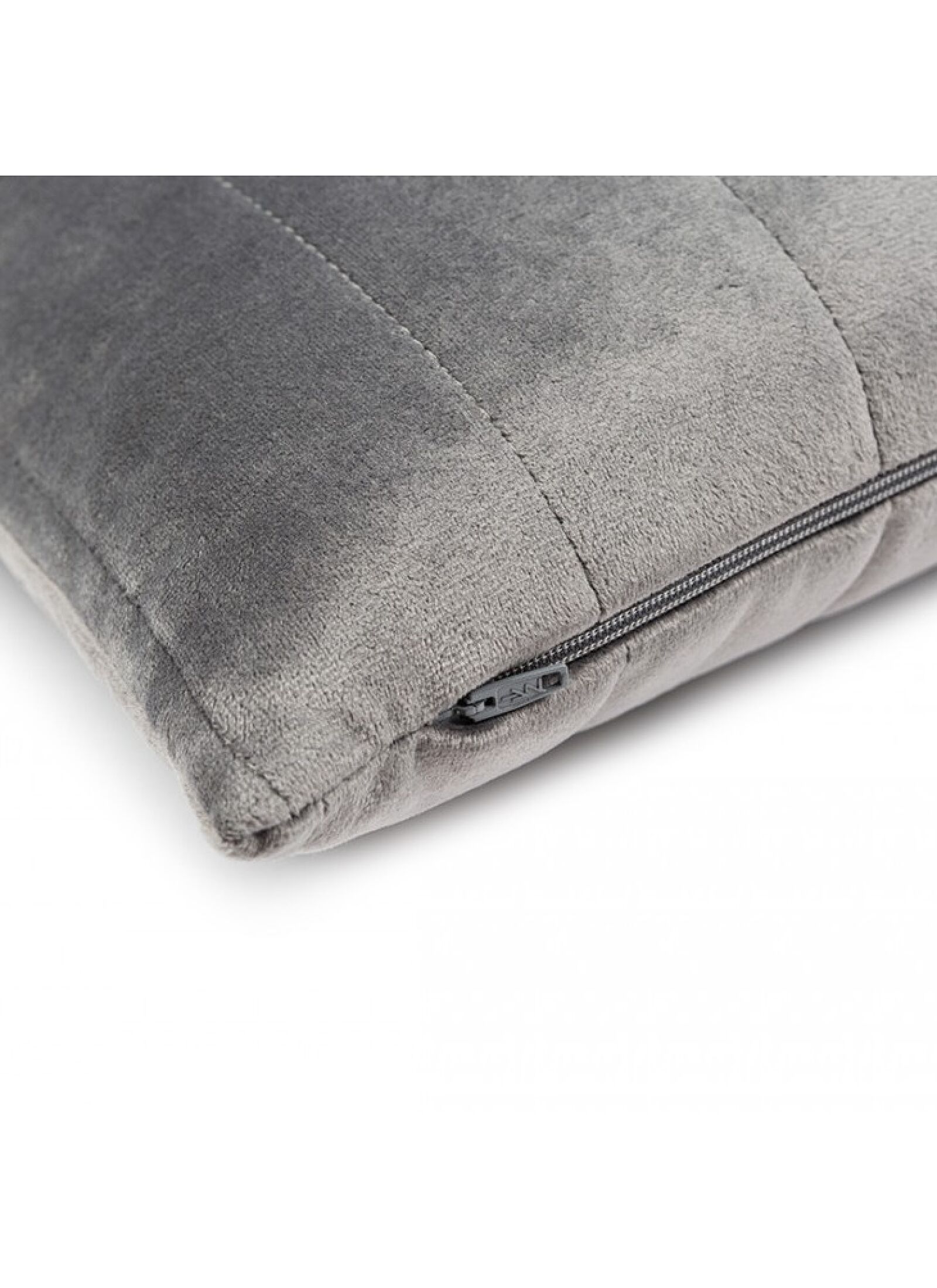 CUSHION AKAMBA VELVET SLATE GREY