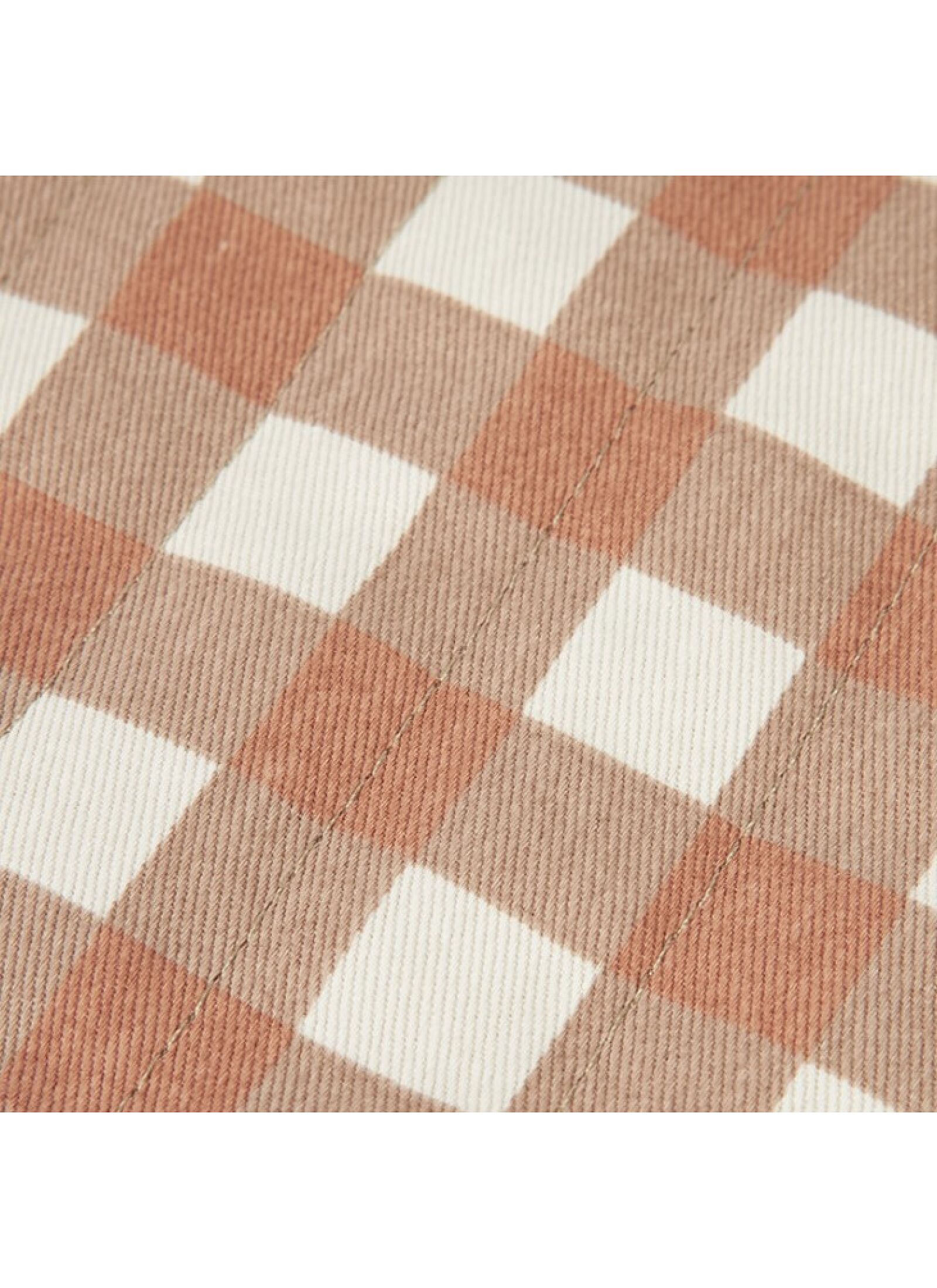 VANITY CASE HYDE PARK TERRACOTTA CHECKS