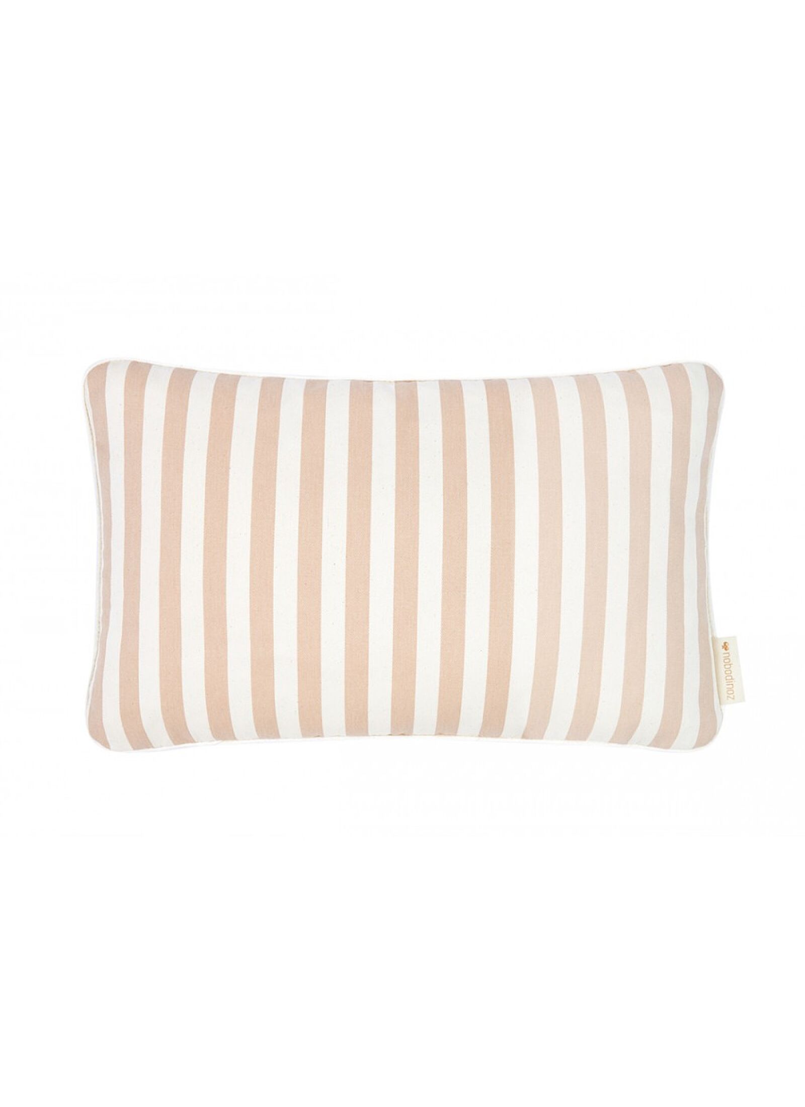 CUSHION JAZZ TAUPE STRIPES NATURAL