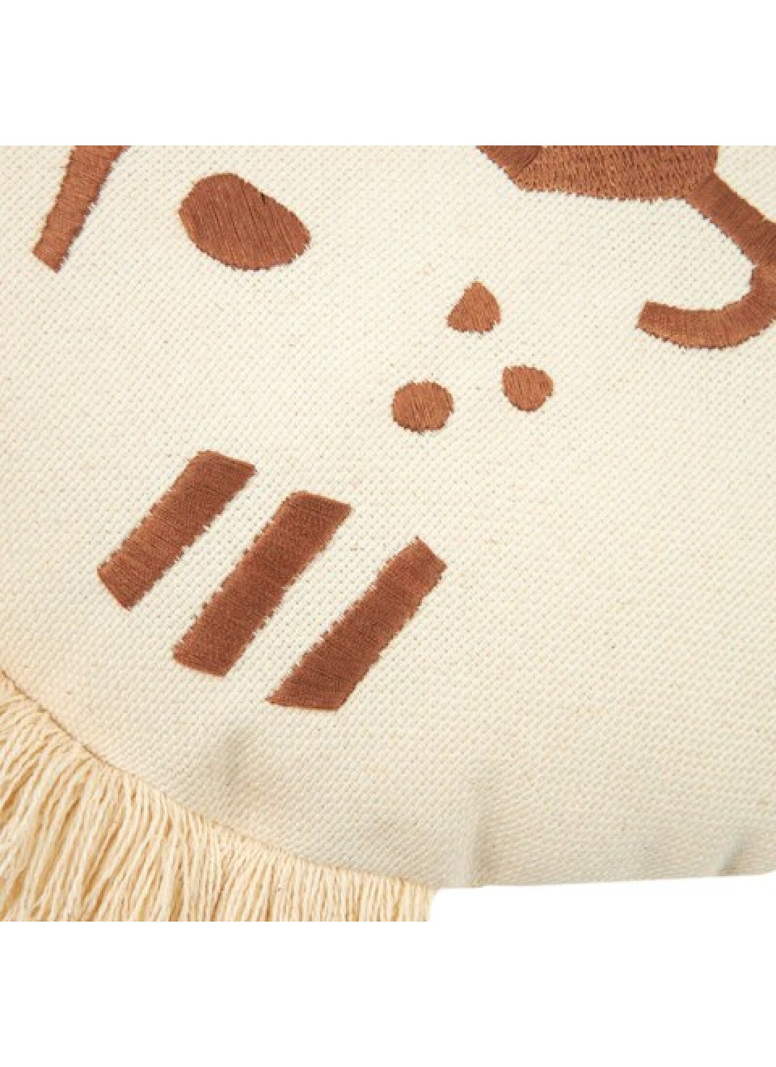 CUSHION LANDSCAPE TIGER BROWN NATURAL