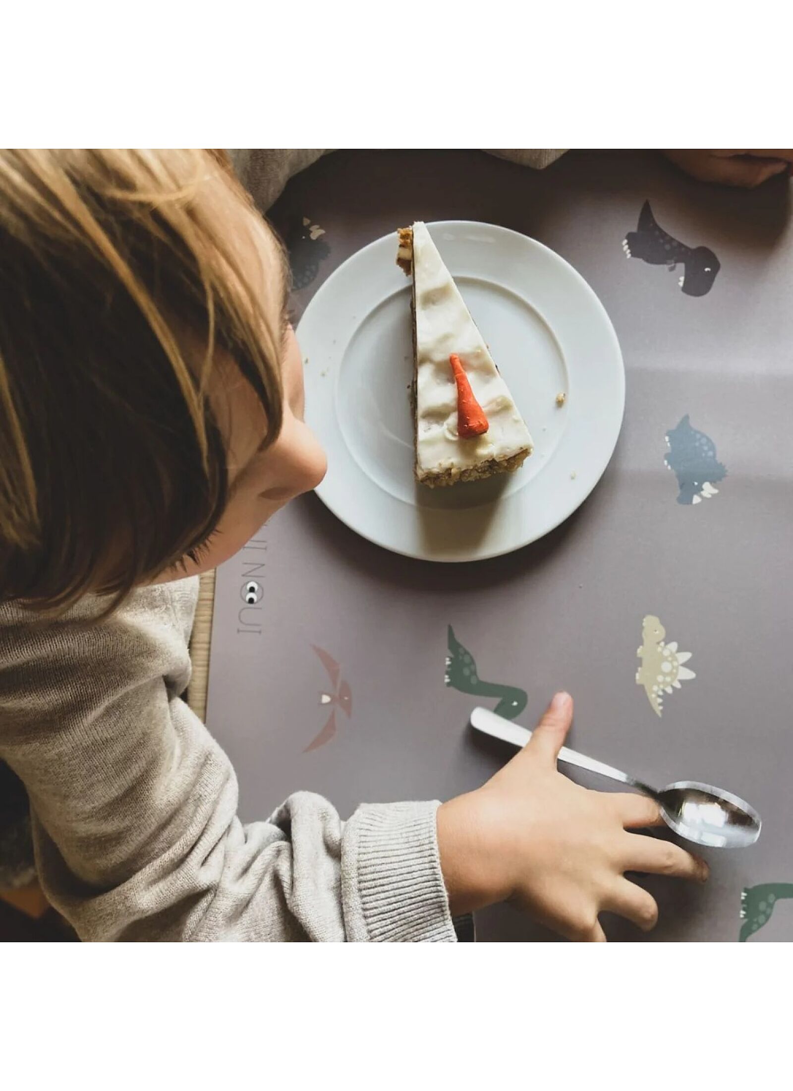 SILICONE PLACE MAT DINO