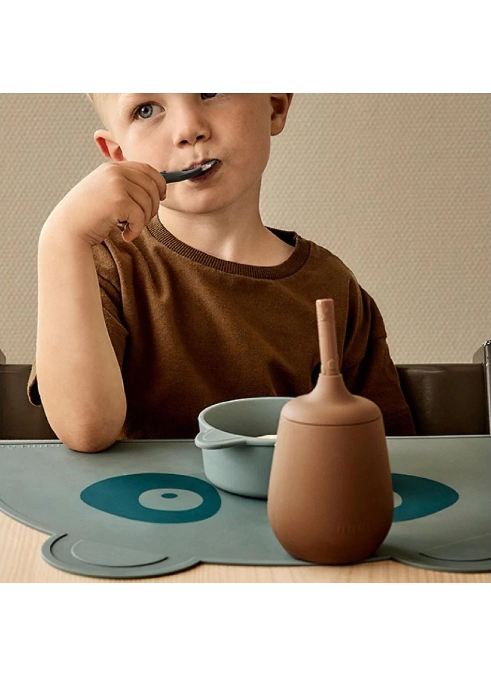 STRAW CUP ADITA DUSTY GREEN