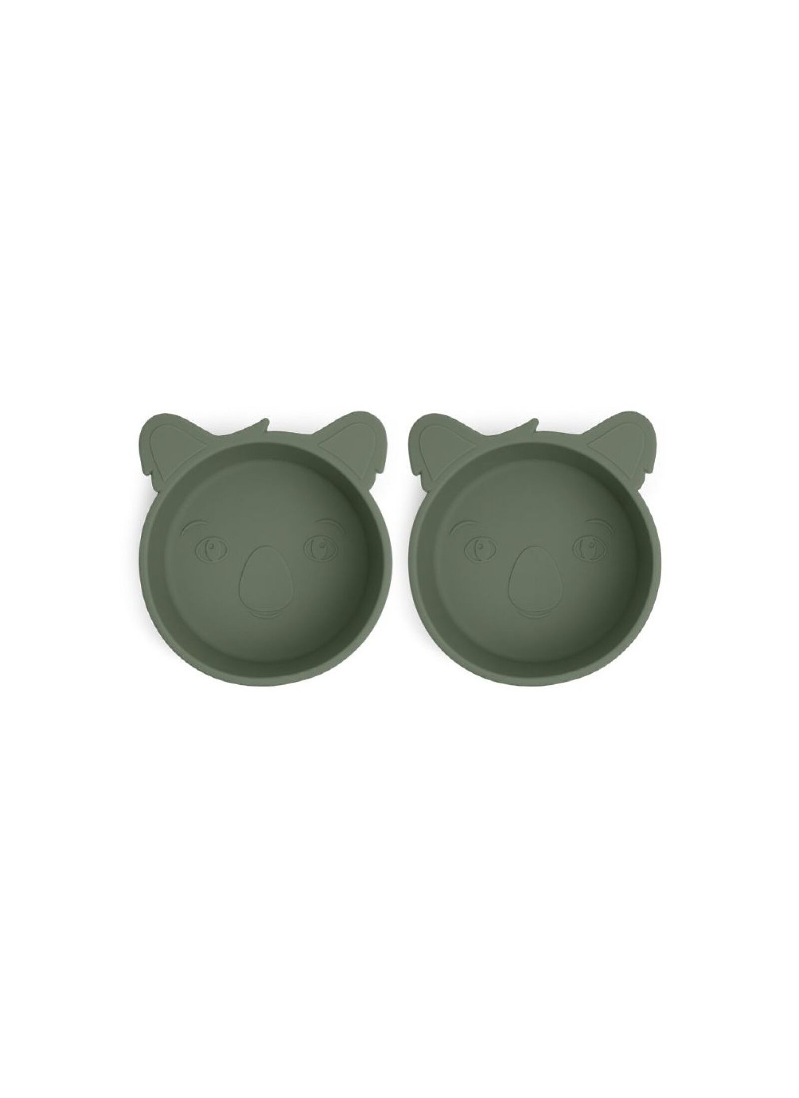SILICONE BOWL ALEX KOALA DUSTY GREEN